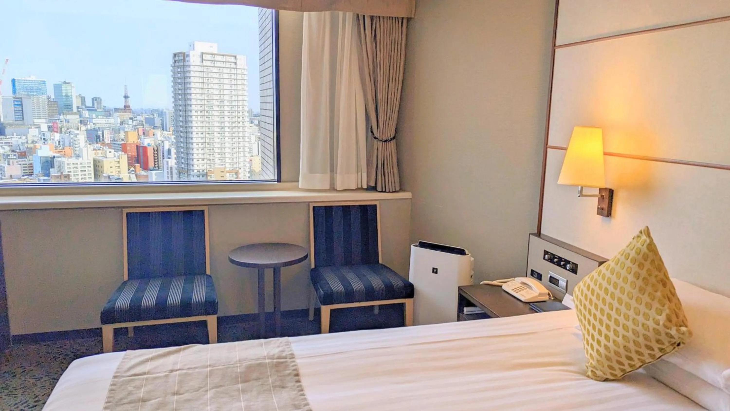 Photo of the whole room, Bed in Premier Hotel Nakajima Park Sapporo