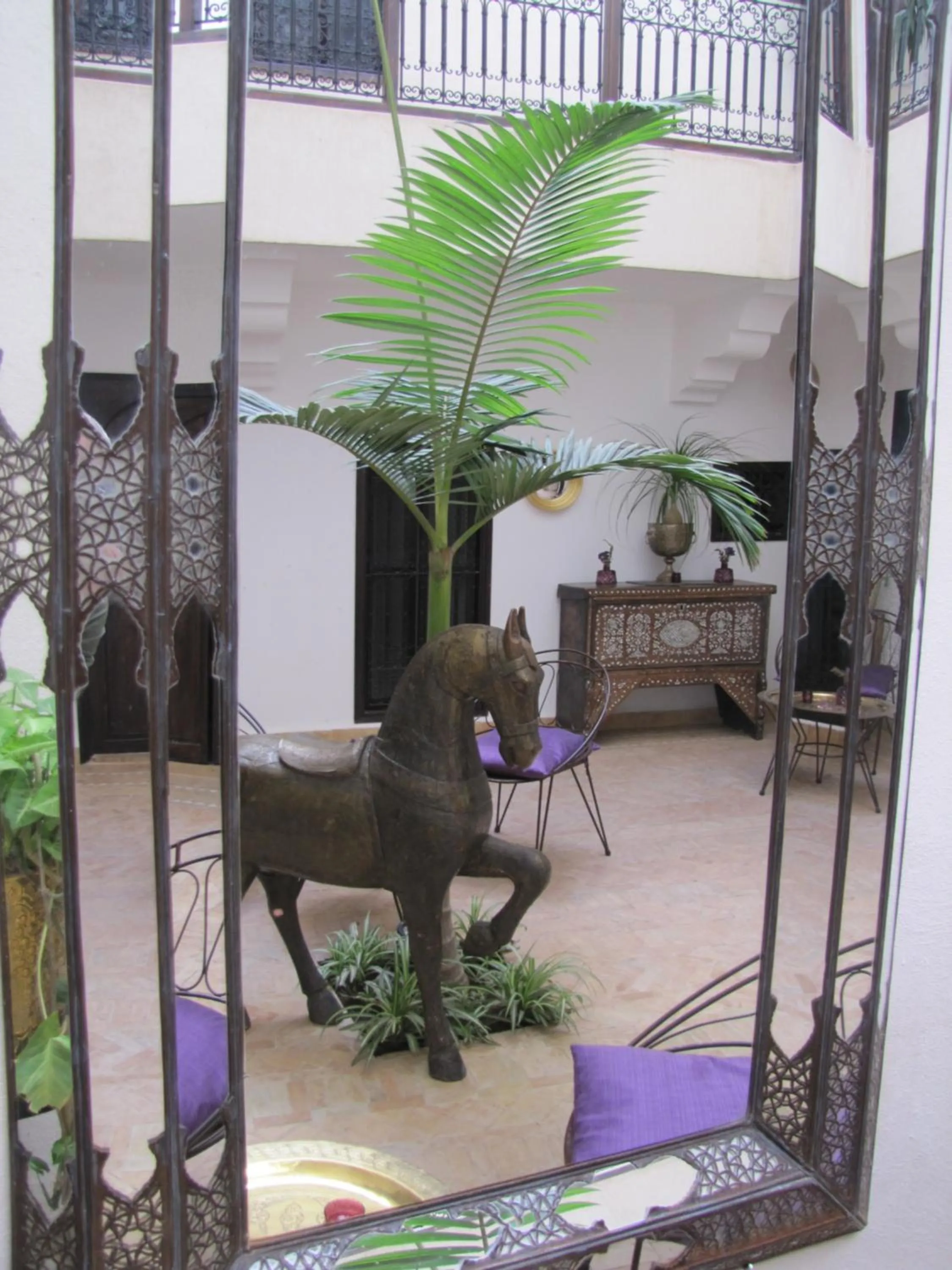 Patio in Riad Houdou