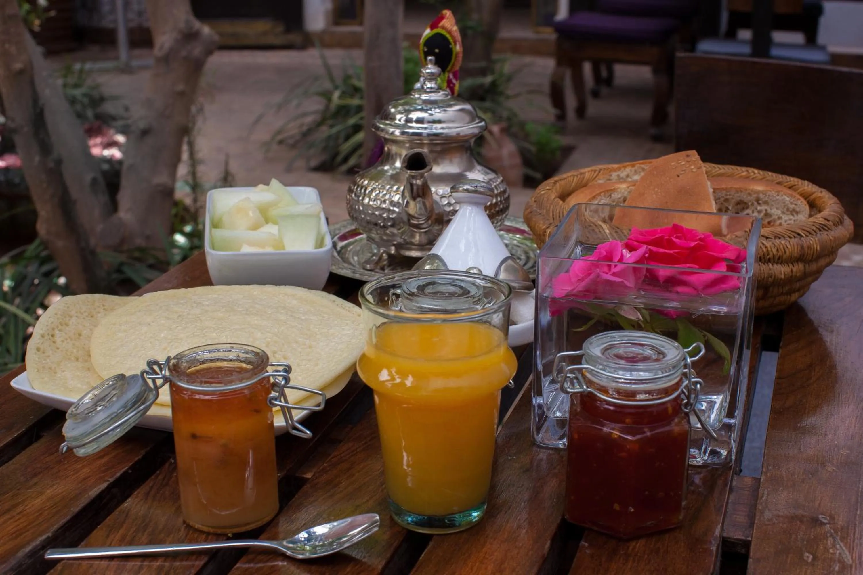 Breakfast in Riad Houdou