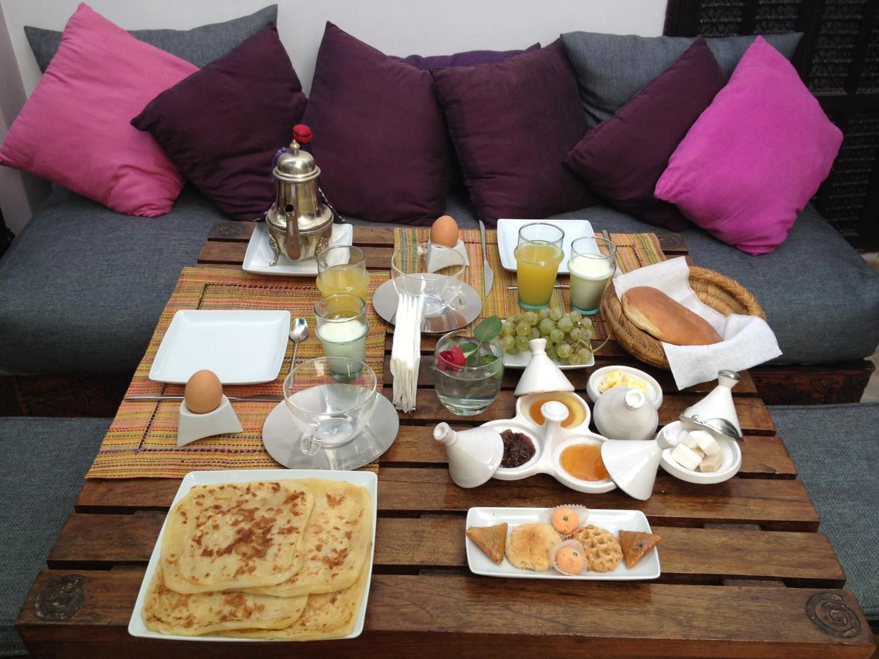 Balcony/Terrace in Riad Houdou
