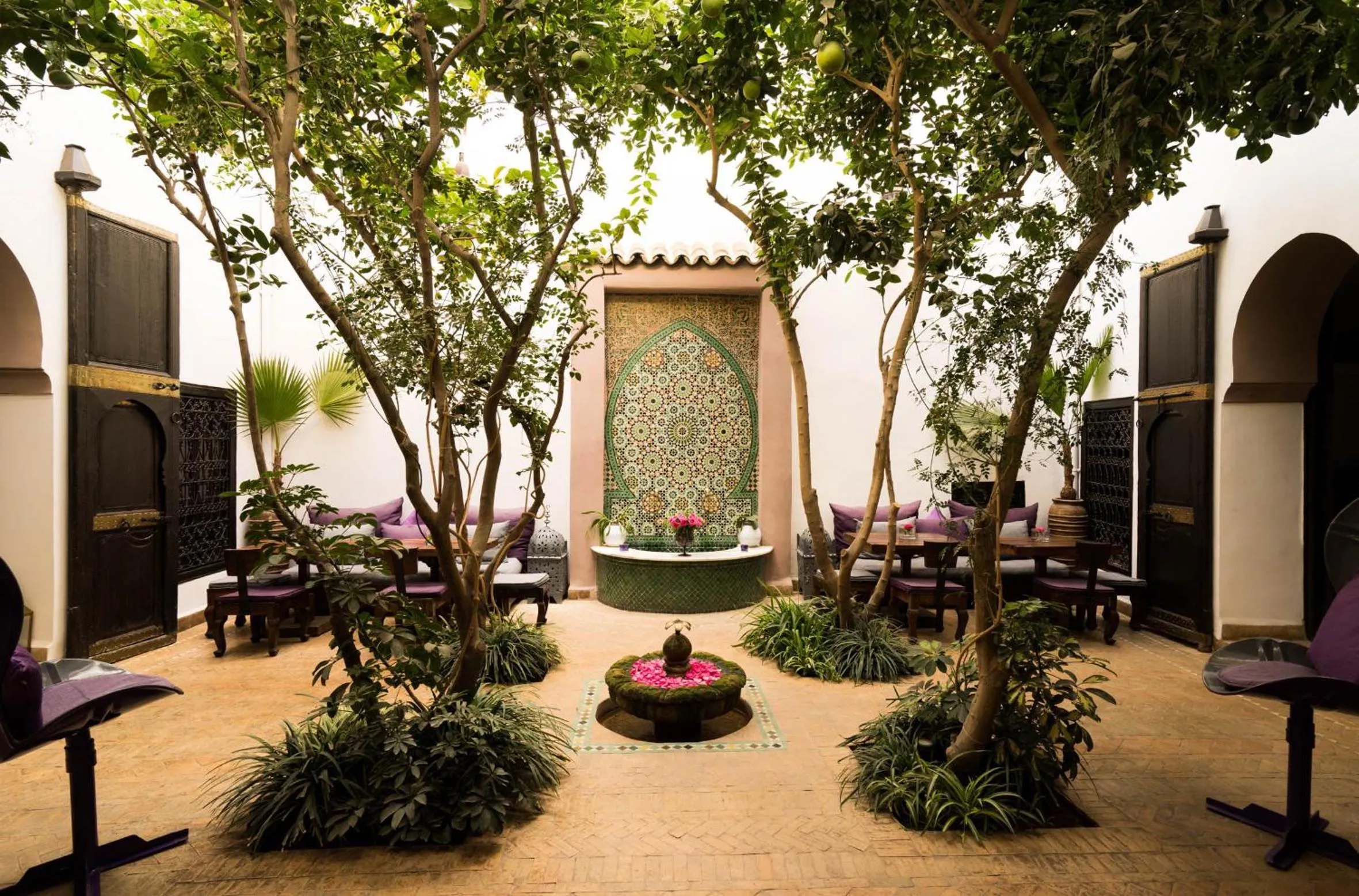 Patio in Riad Houdou