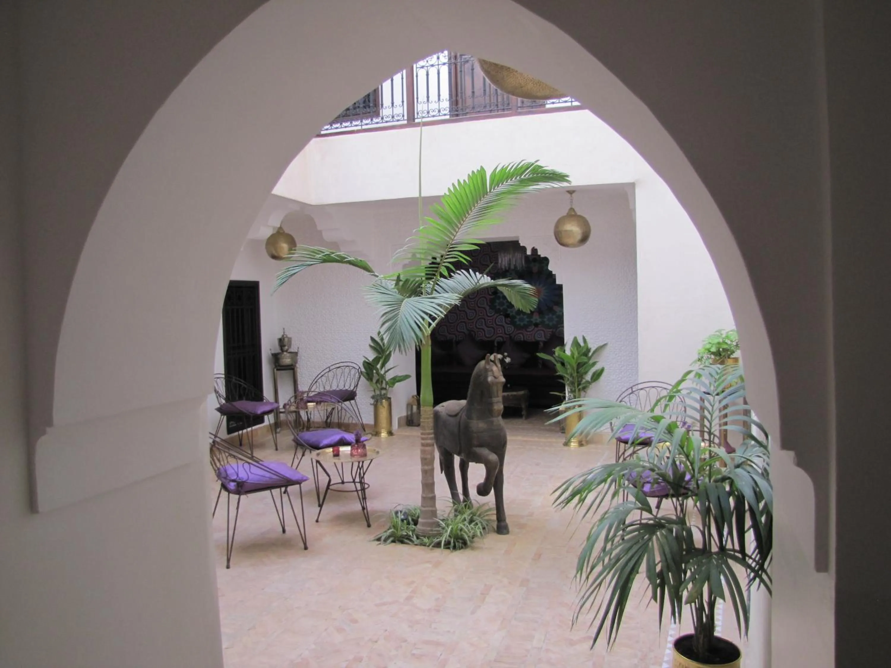 Patio in Riad Houdou