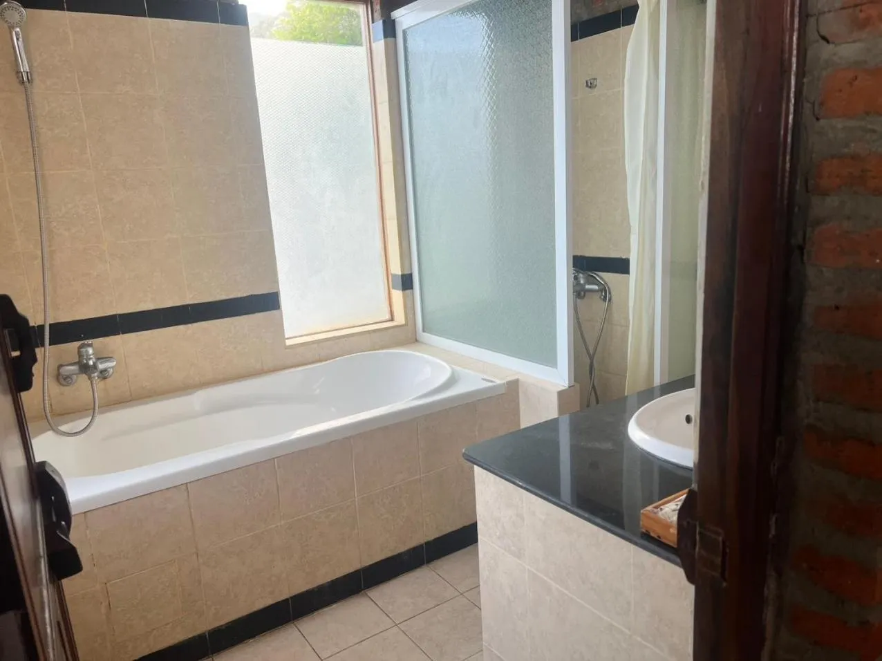 Shower in Wild Beach Boutique Resort