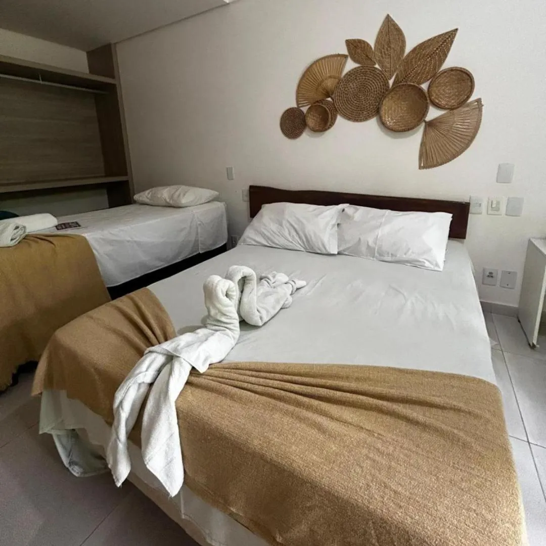 Bed in Pousada Solar Dos Carneiros