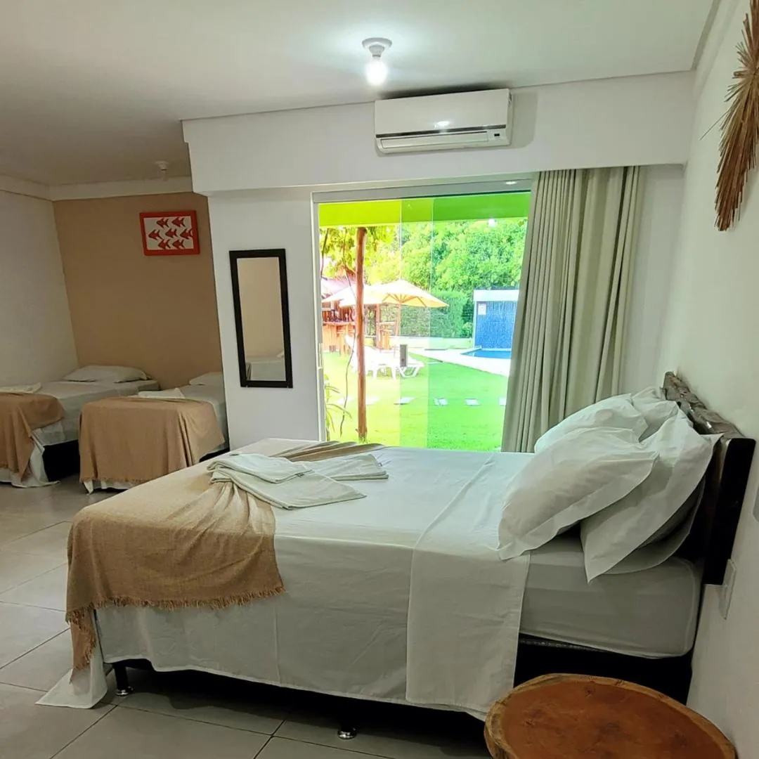 Bed in Pousada Solar Dos Carneiros