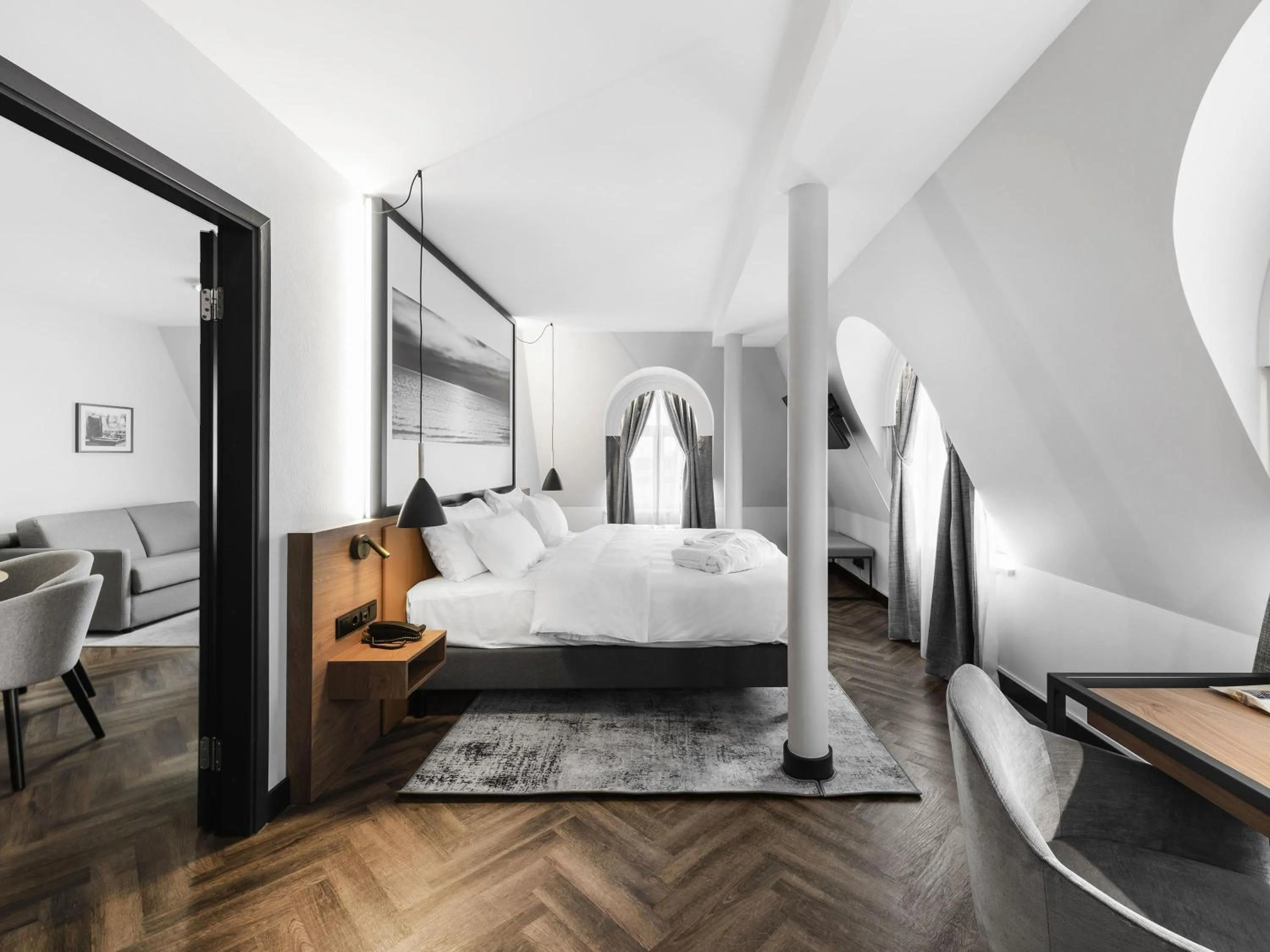 Bedroom, Bed in MERCURE KLAIPEDA CITY HOTEL, Meetings, Events, Restaurant & Bar - Accor Group, Pet Stay FREE