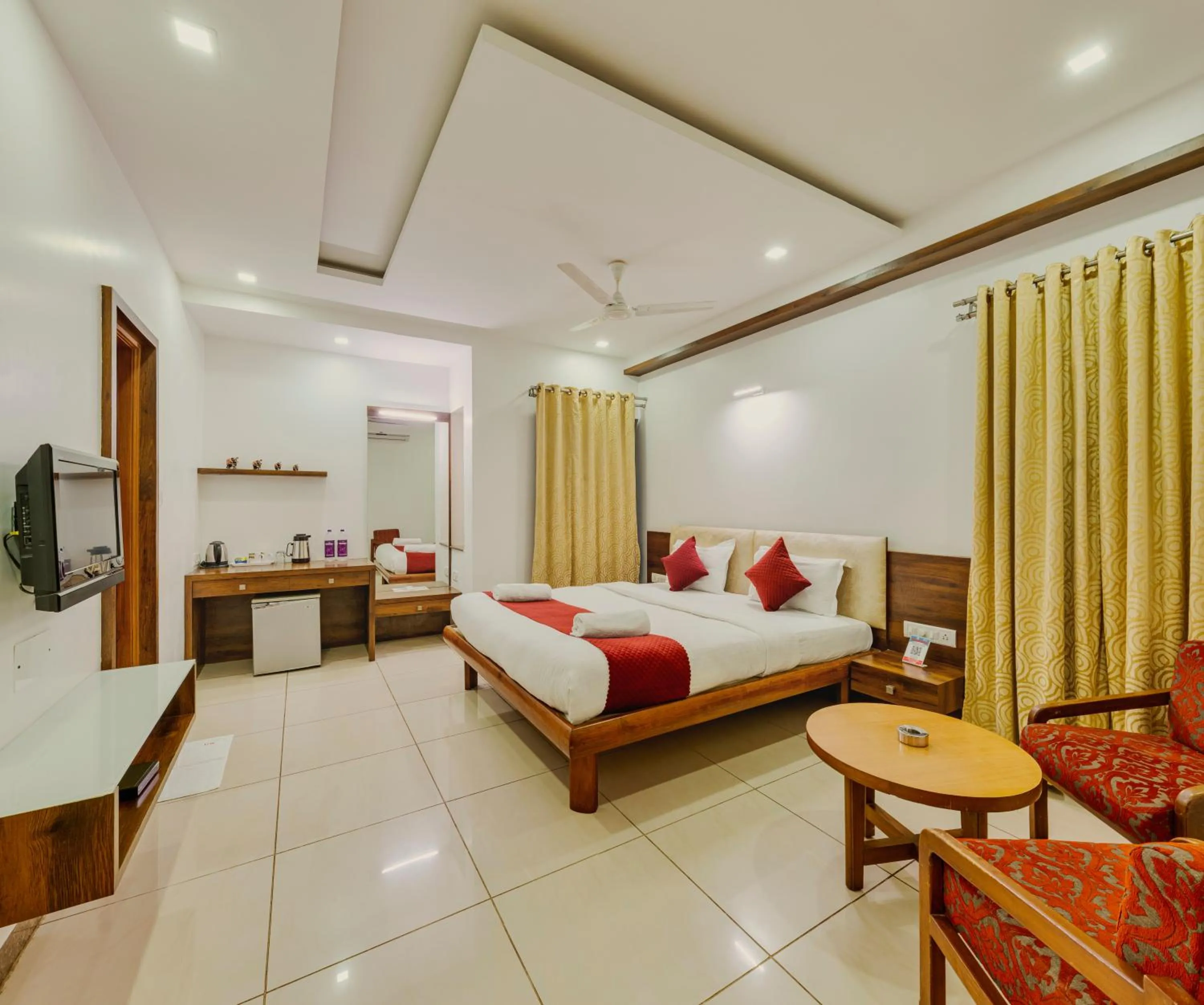 Bed in Hotel Woodland