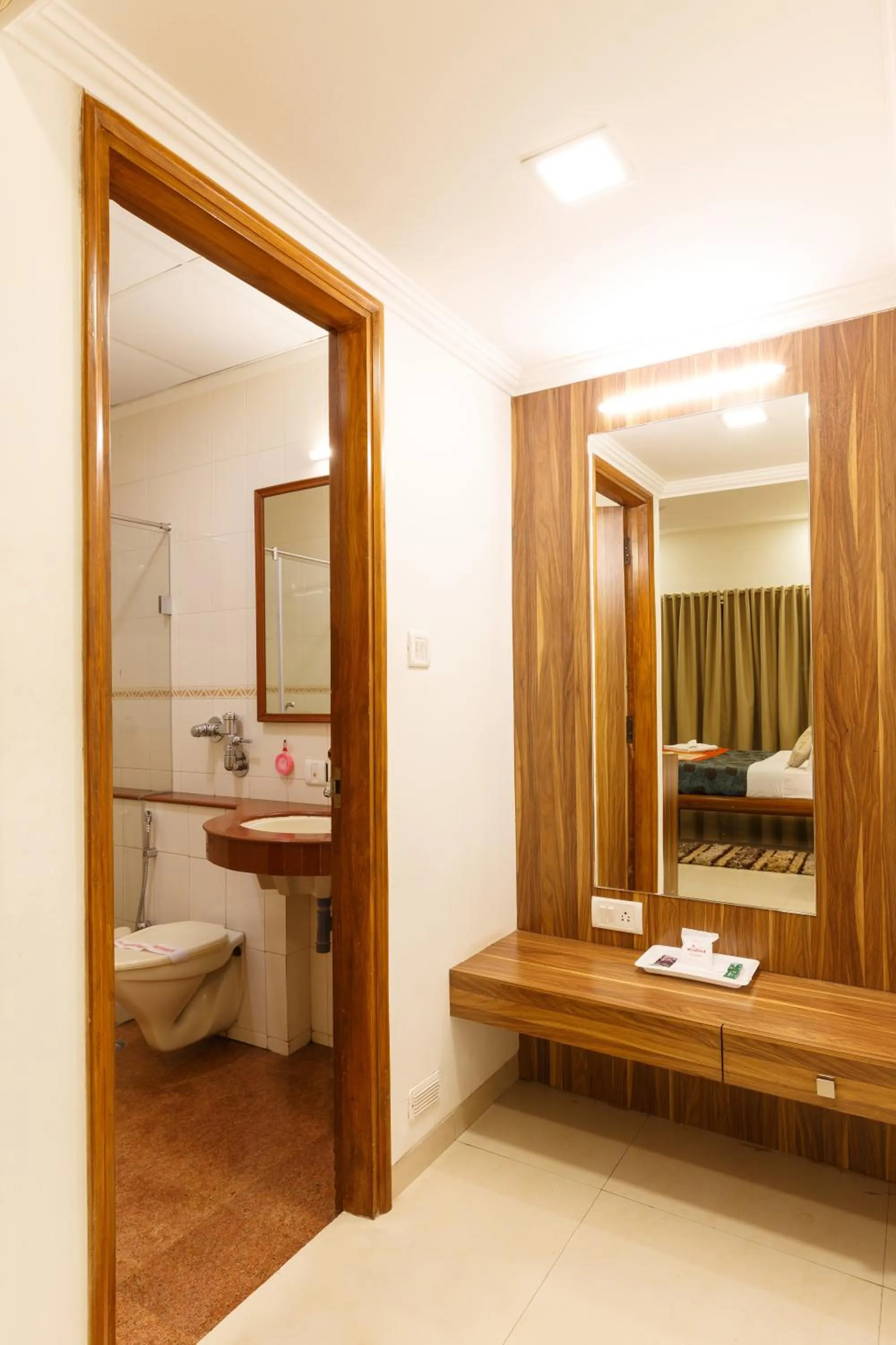 Bed in Hotel Woodland