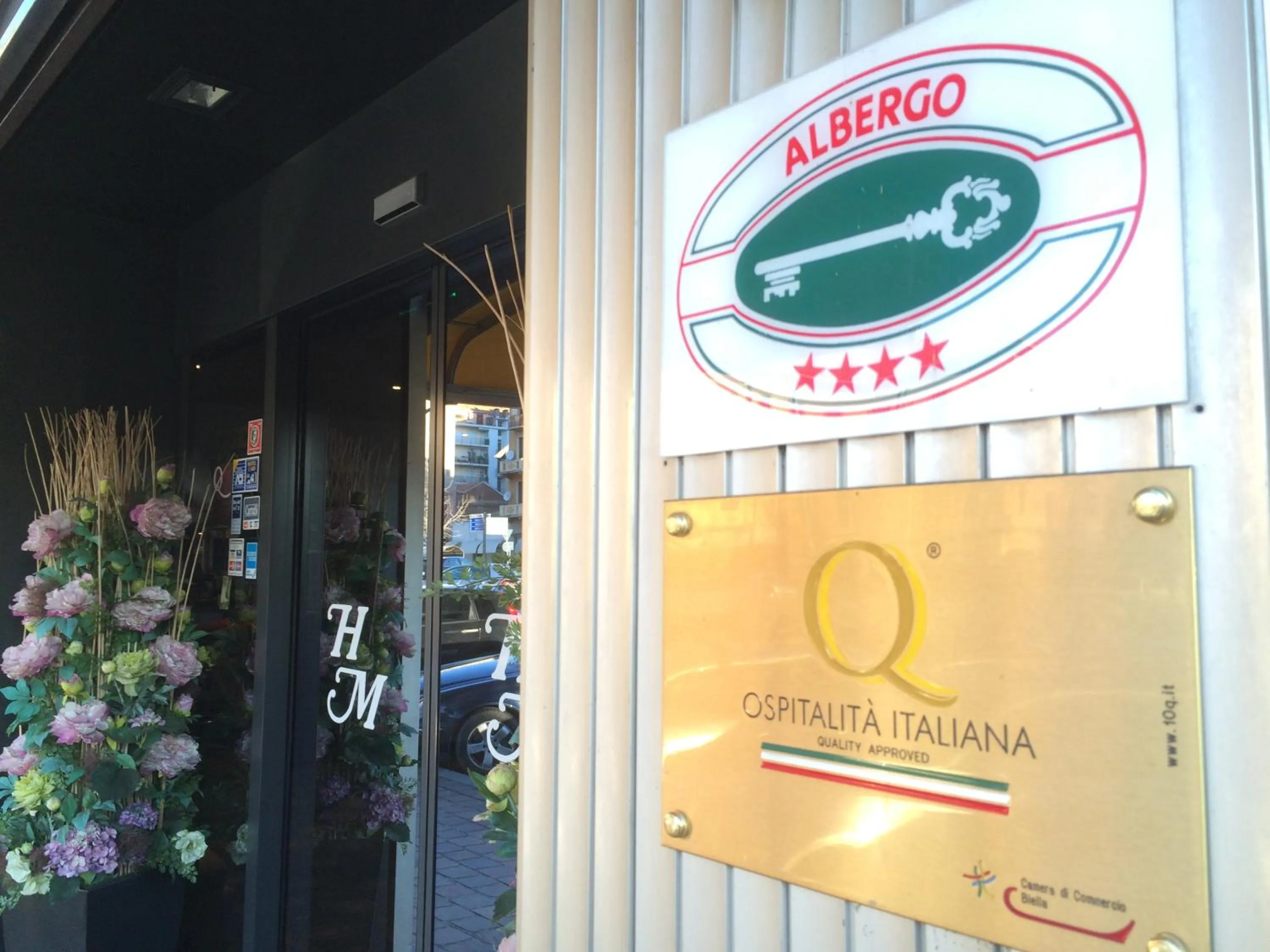 Facade/entrance in Hotel Michelangelo