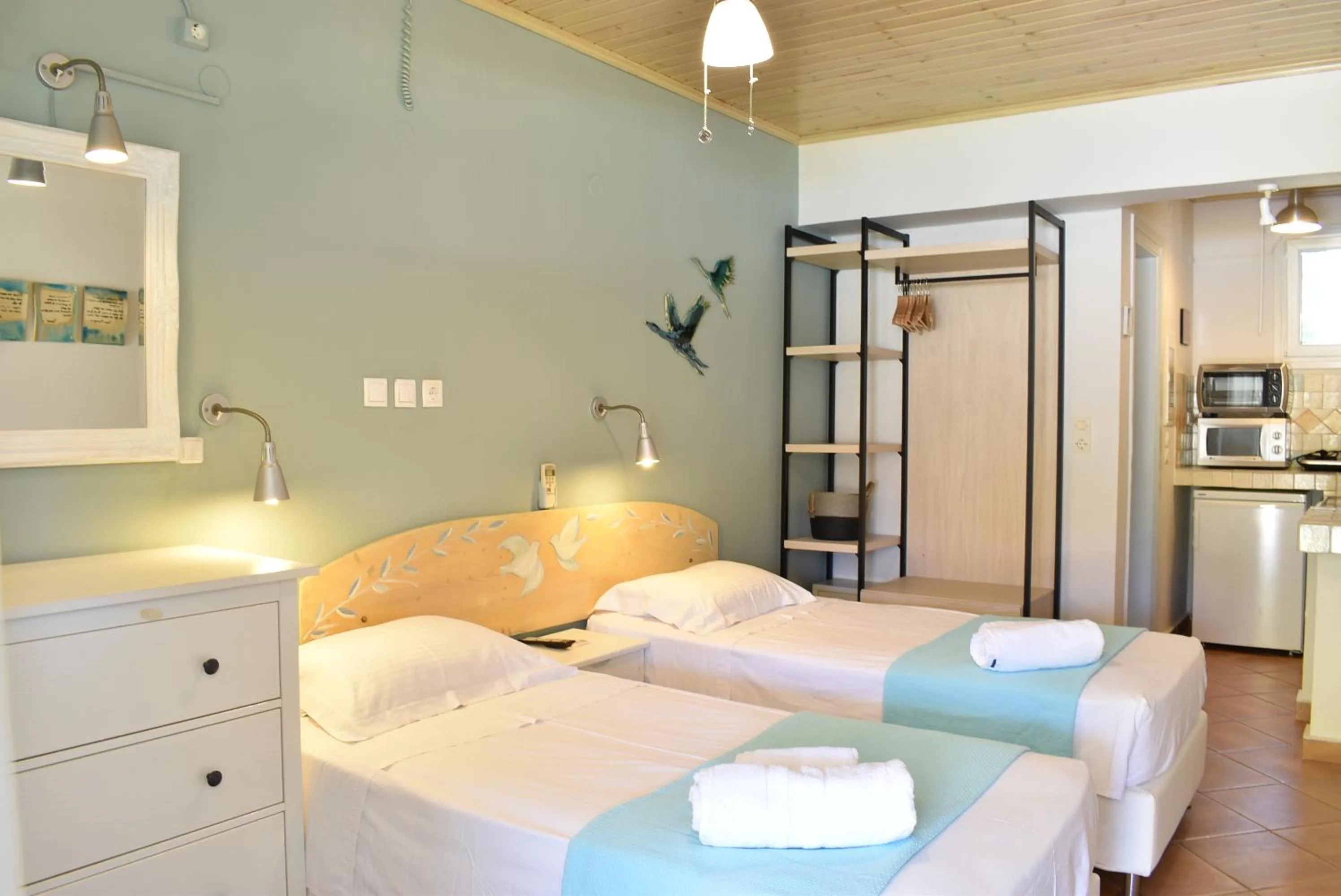 Kitchen or kitchenette in Simatos αpARTments & Studios