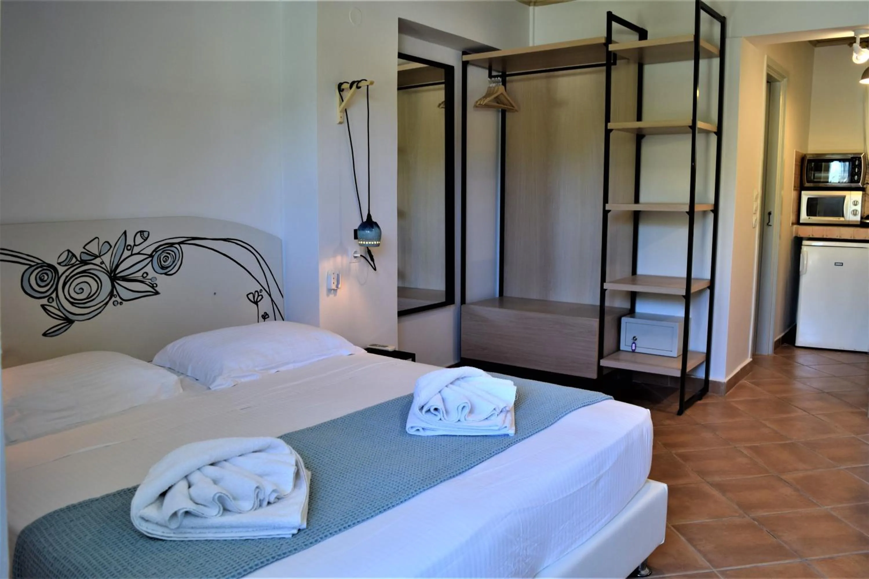 Kitchen or kitchenette in Simatos αpARTments & Studios