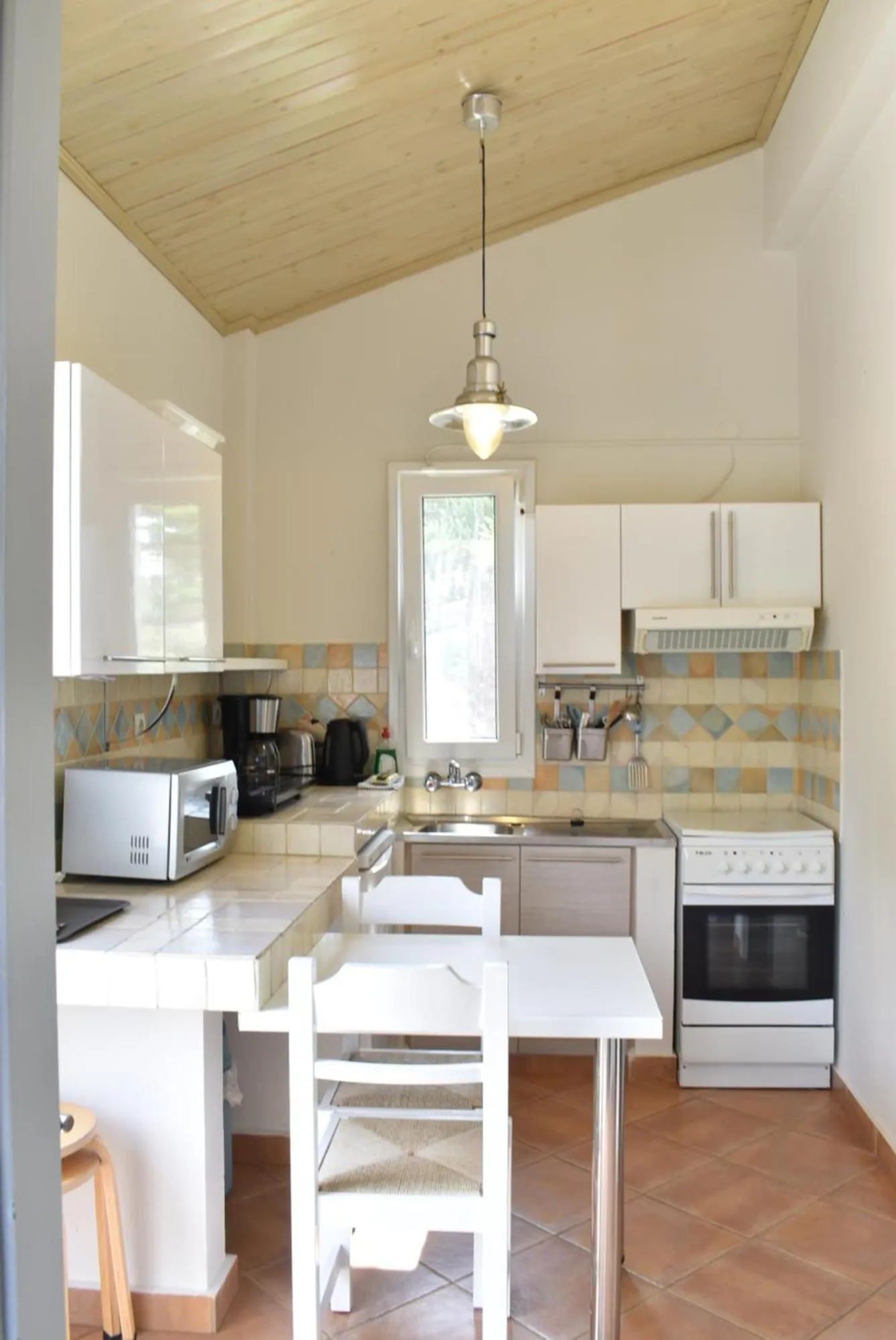 kitchen in Simatos αpARTments & Studios