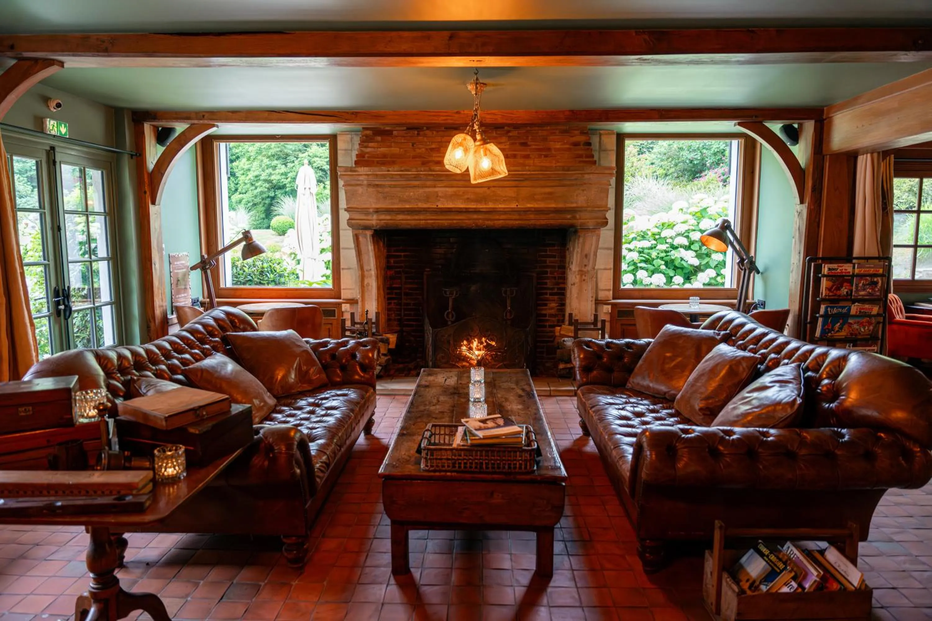 Living room in Les Pins de César - La campagne d'Etretat