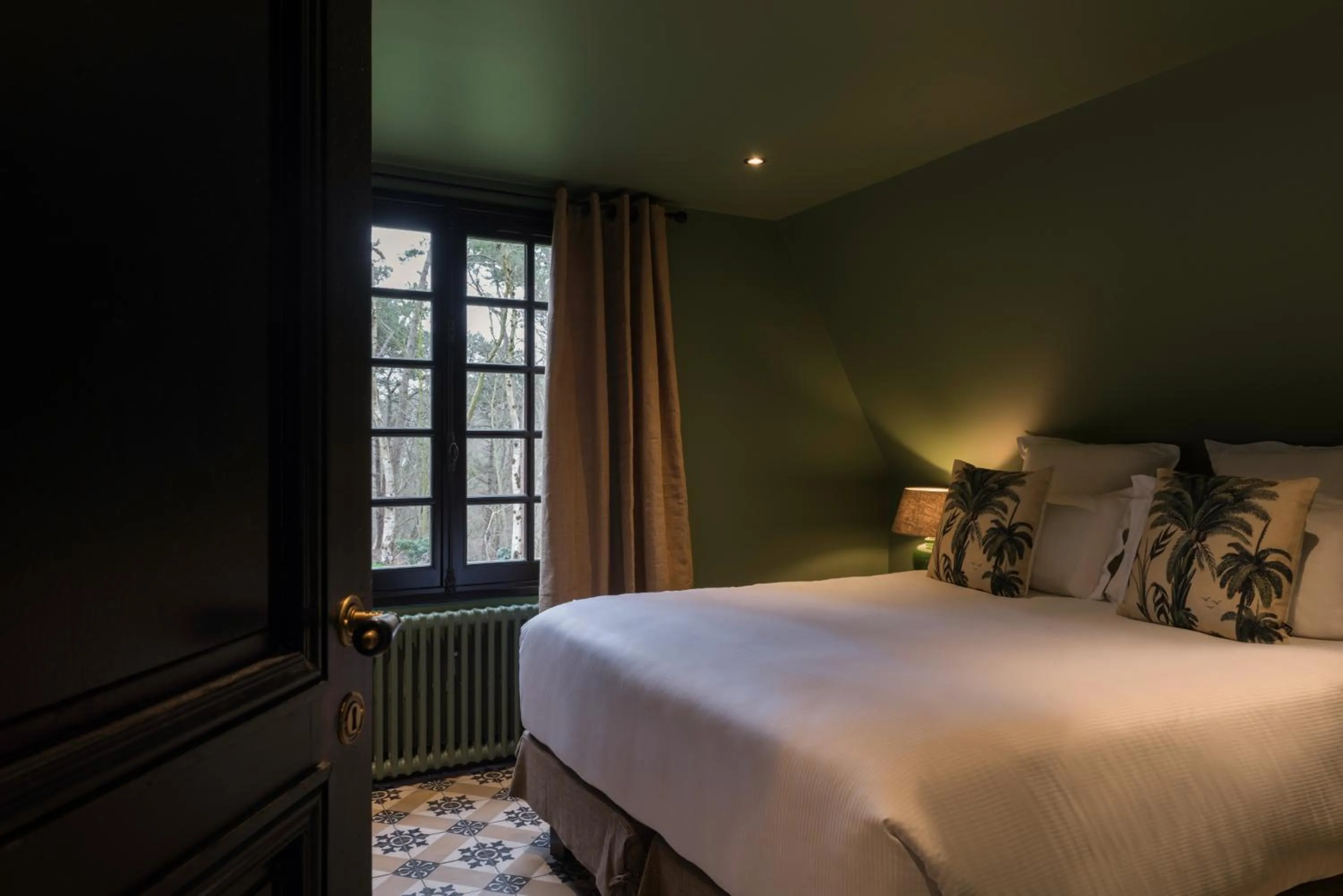 Bedroom, Bed in Les Pins de César - La campagne d'Etretat