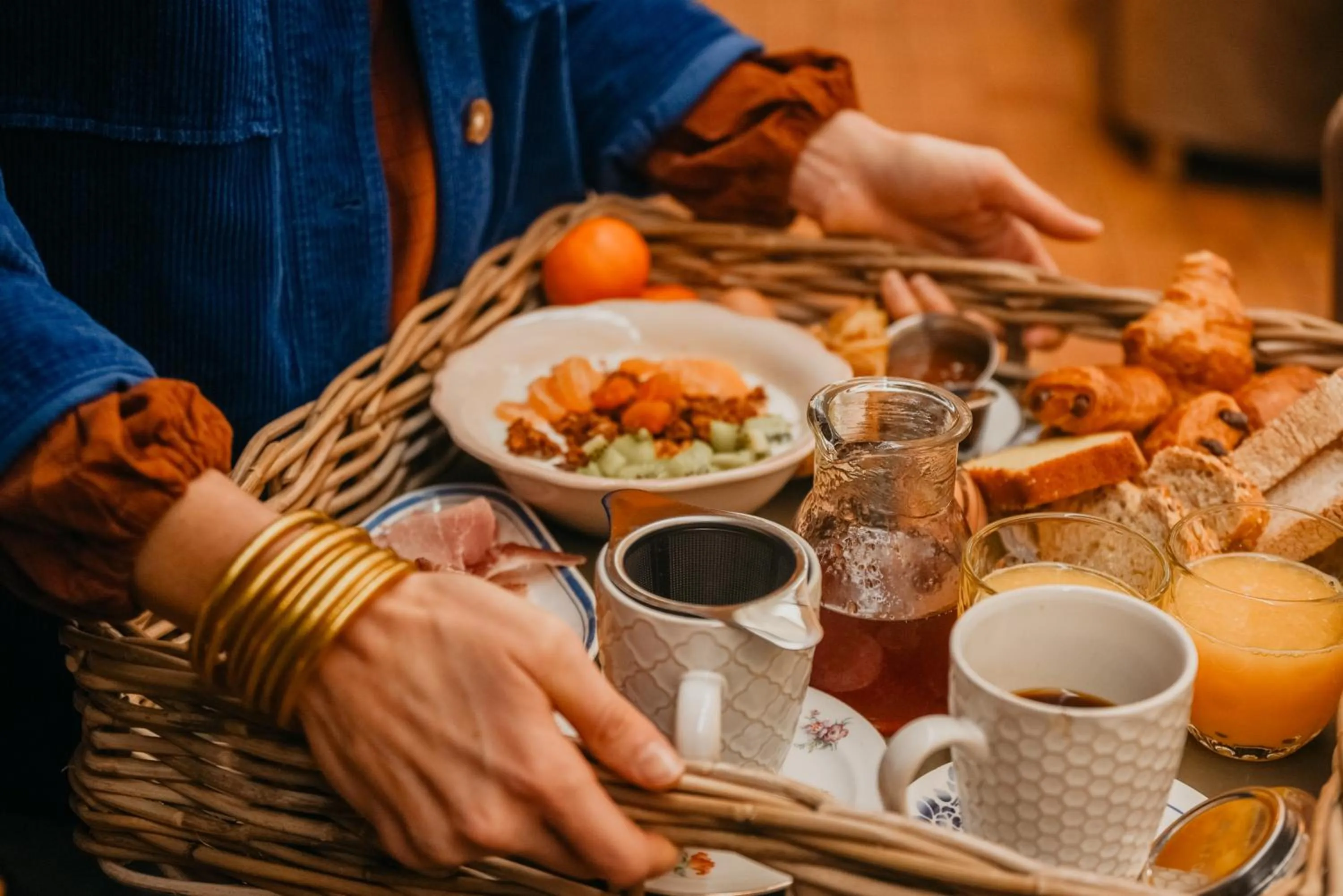 Breakfast in Les Pins de César - La campagne d'Etretat
