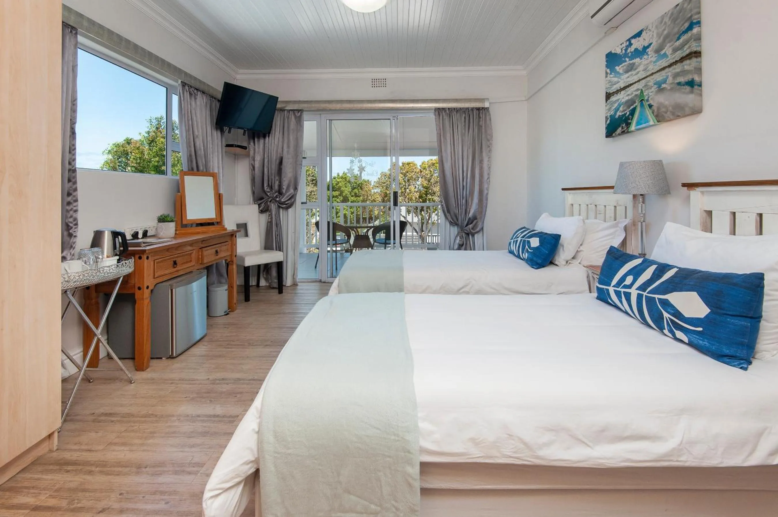 Bed in Oude Schuur Boutique Guesthouse