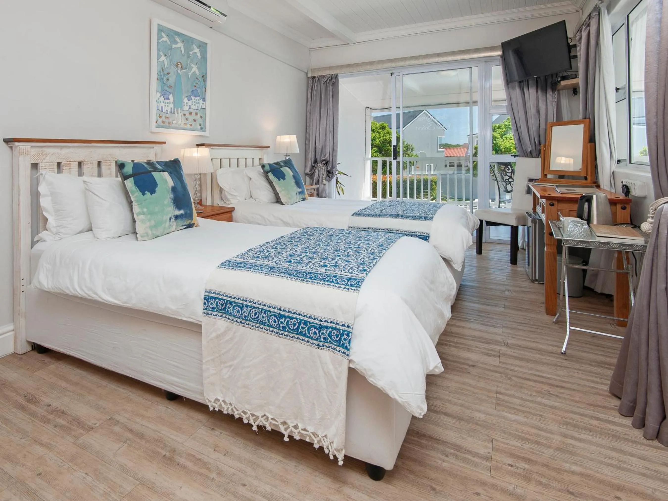 Bed in Oude Schuur Boutique Guesthouse