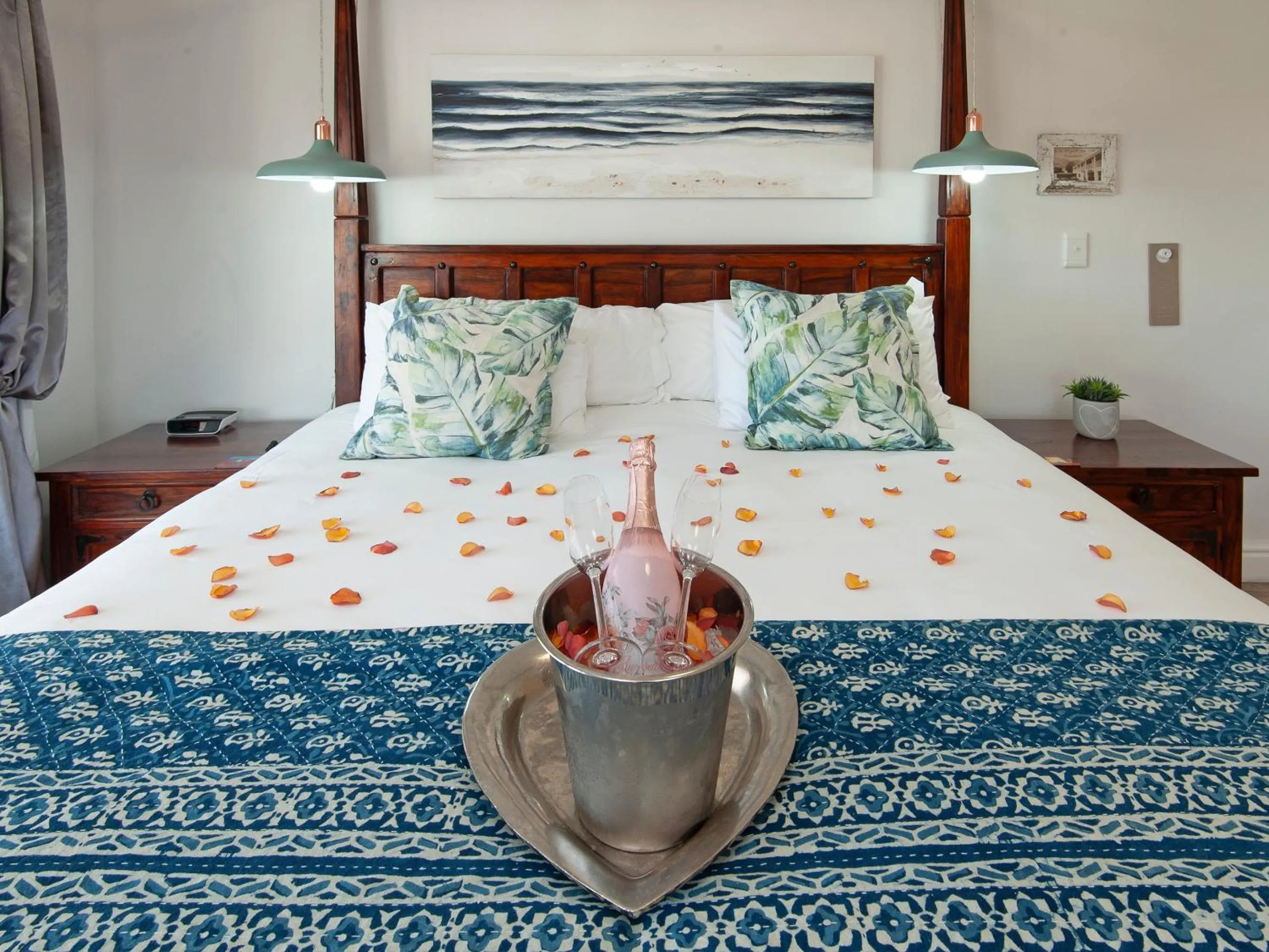 Bed in Oude Schuur Boutique Guesthouse