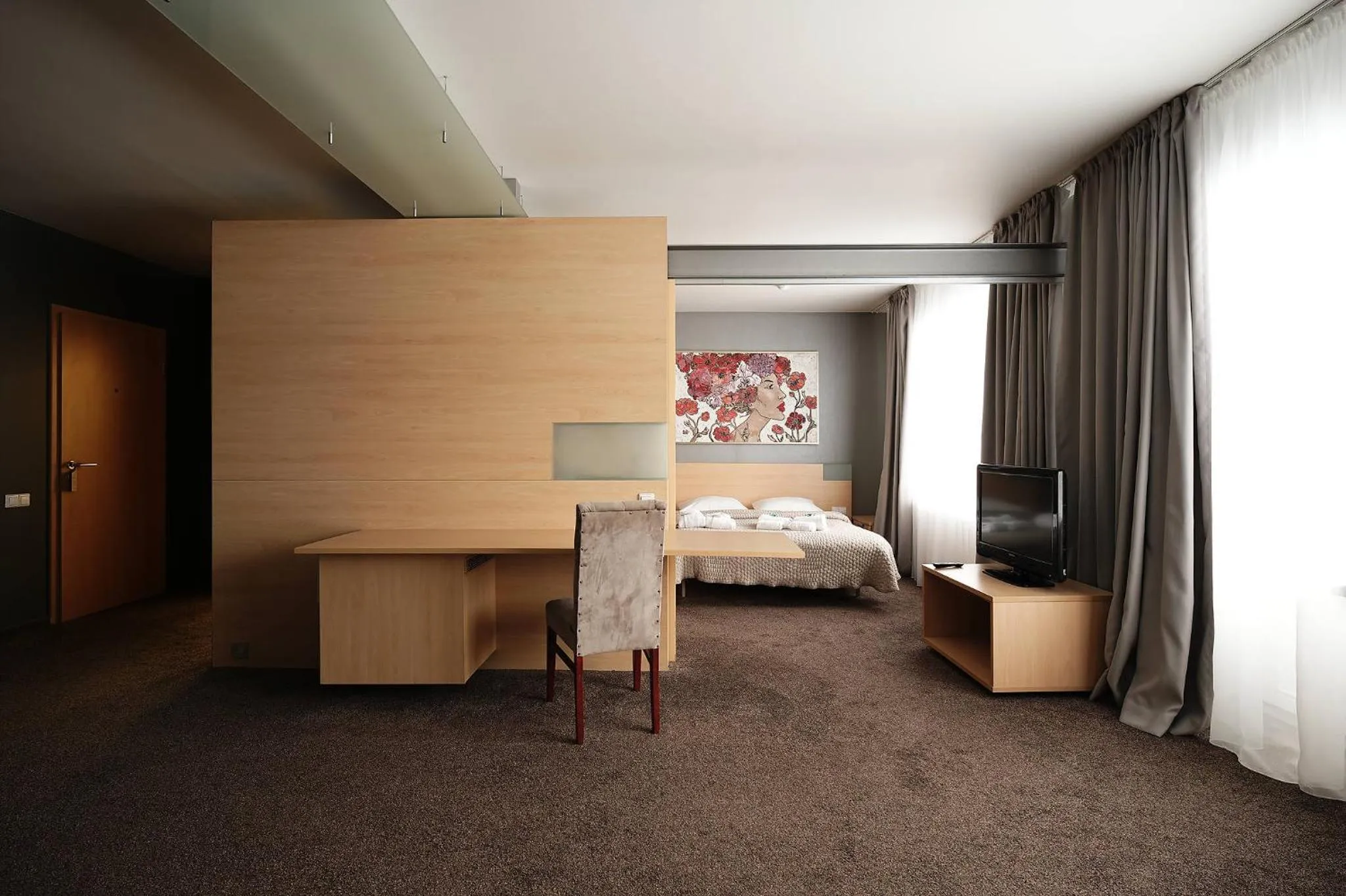 Photo of the whole room, Bed in Hotel Navalis, Klaipėda