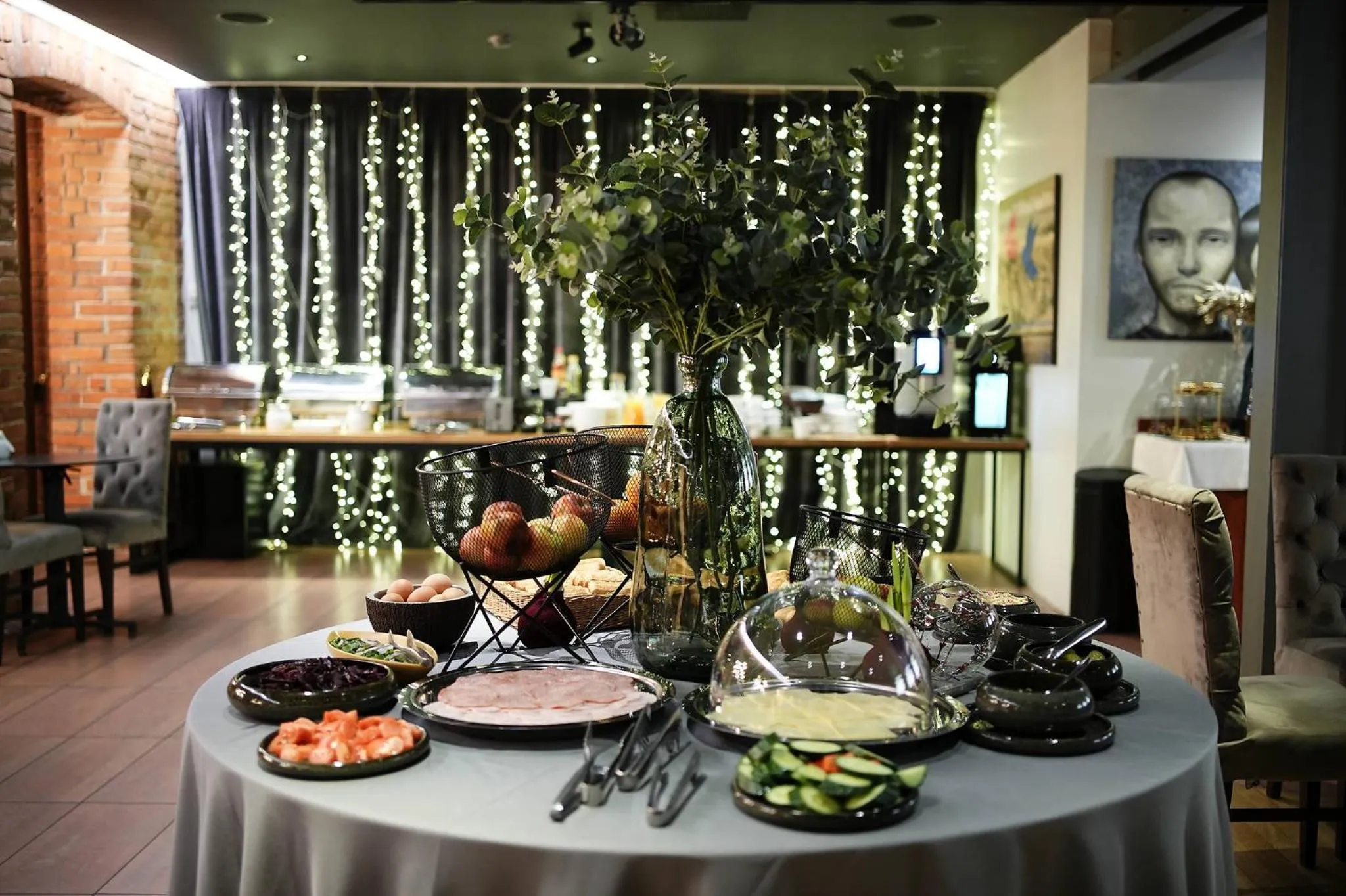 Breakfast in Hotel Navalis, Klaipėda