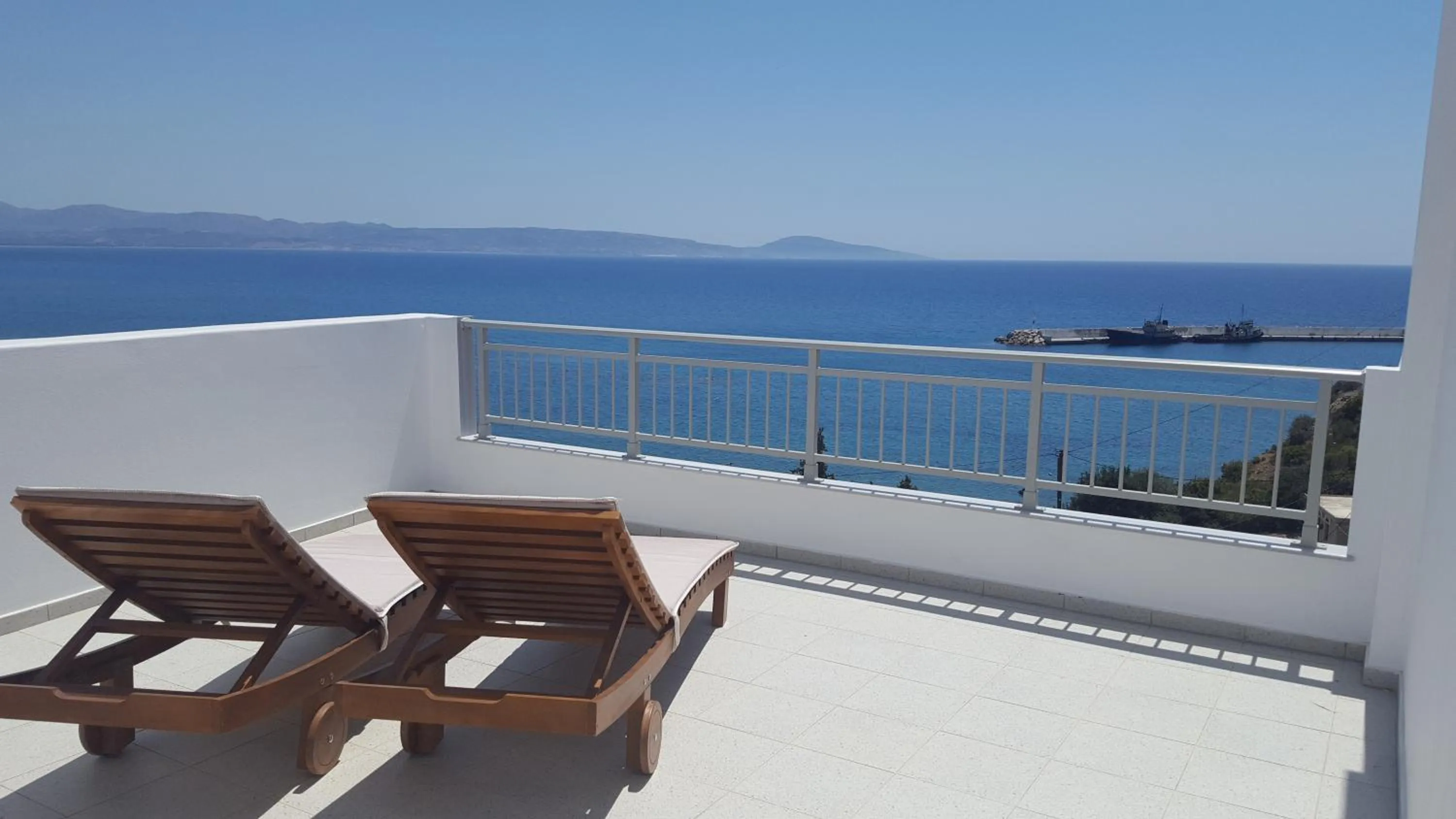 Balcony/Terrace in Sky Beach Hotel