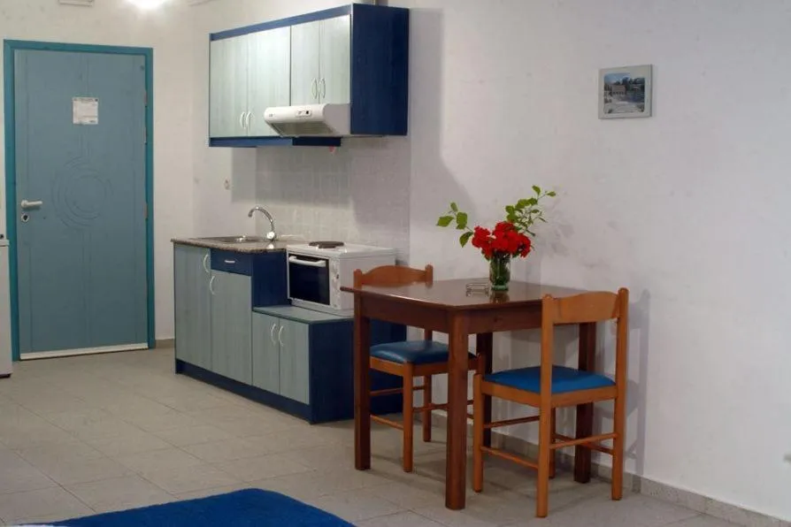 Kitchen or kitchenette in Sky Beach Hotel