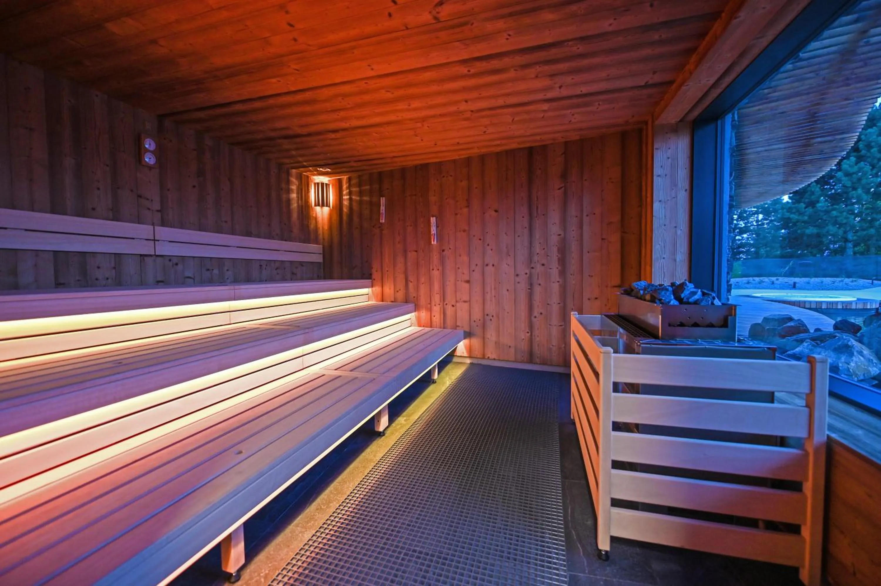 Sauna in Hotel Atlantis