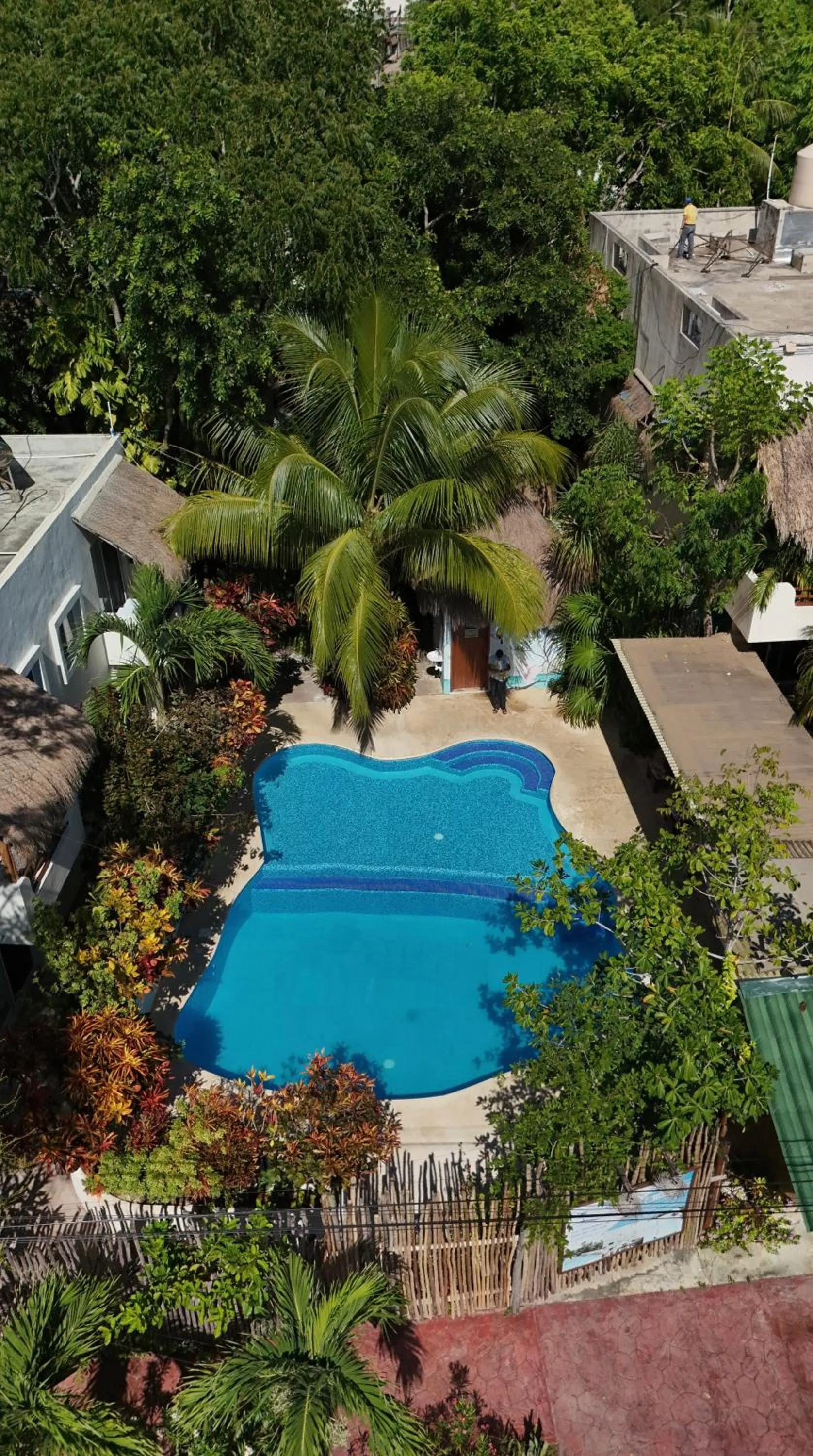 Swimming pool in Hotel & Suites Oasis Bacalar