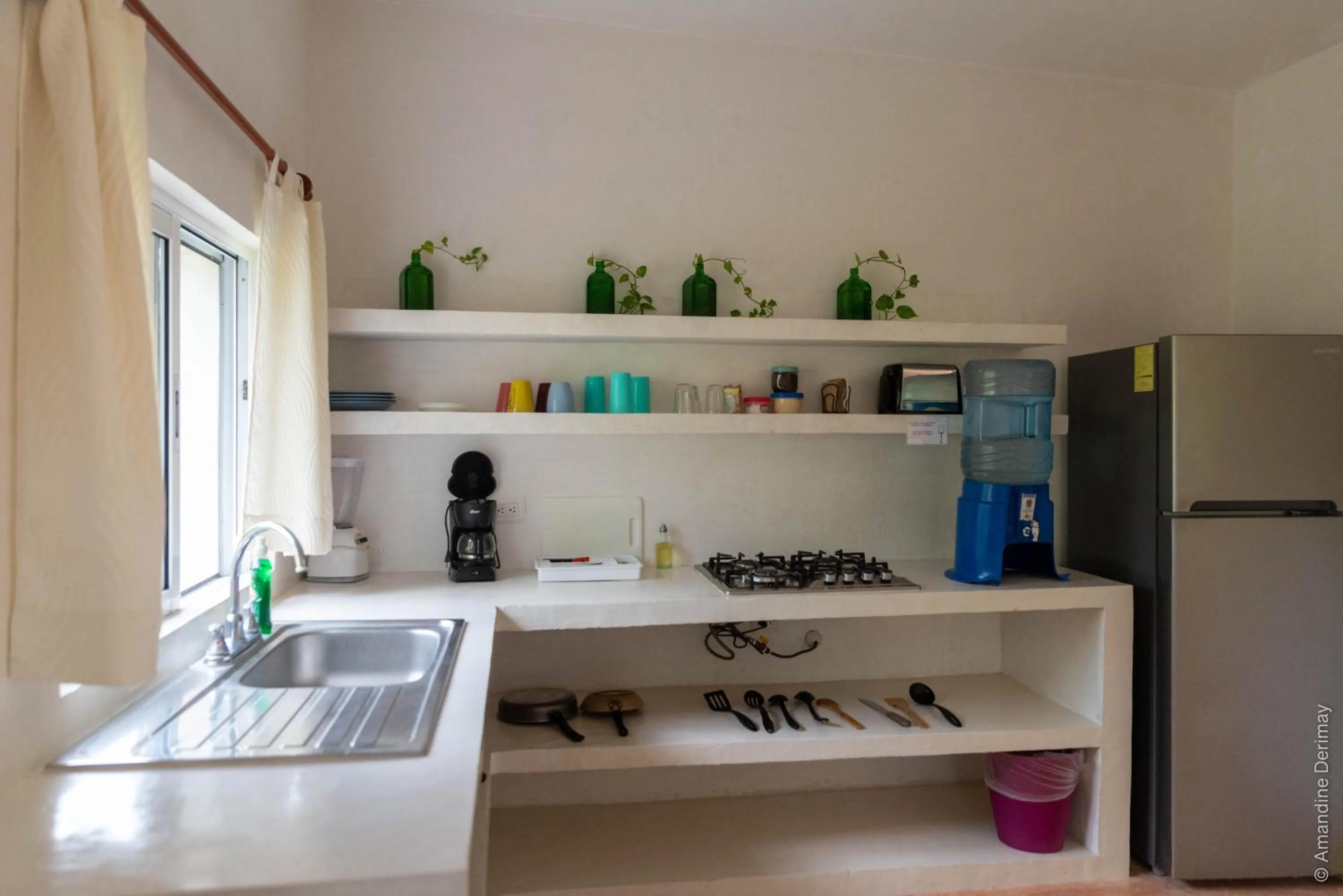 Kitchen or kitchenette in Hotel & Suites Oasis Bacalar