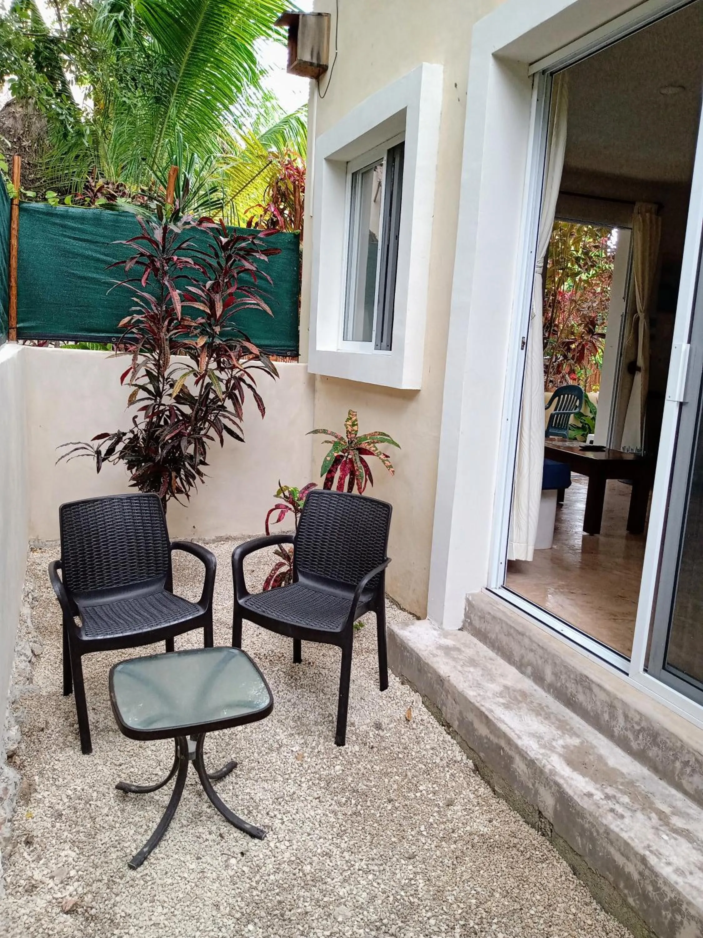 Patio in Hotel & Suites Oasis Bacalar