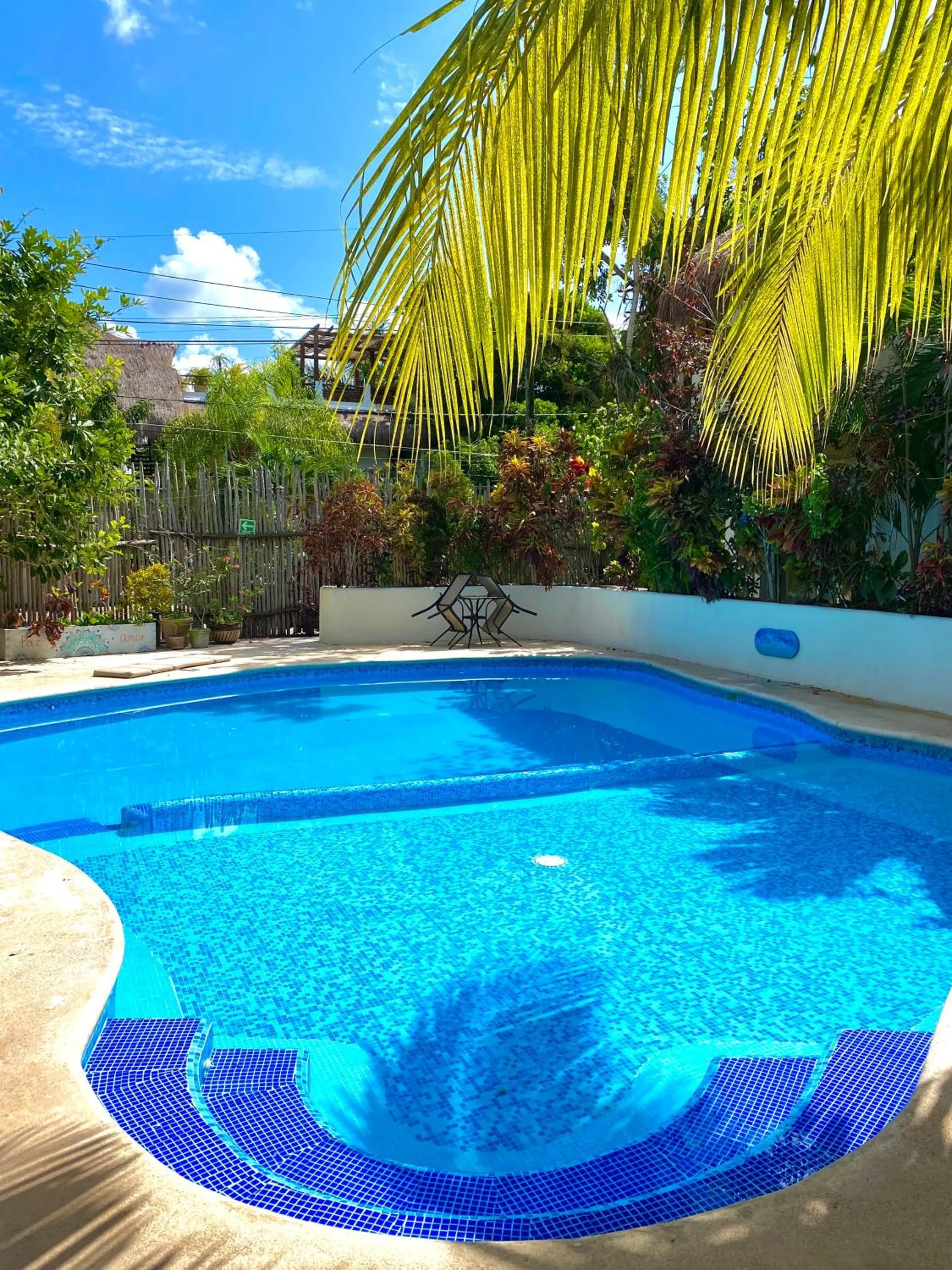 Swimming pool in Hotel & Suites Oasis Bacalar