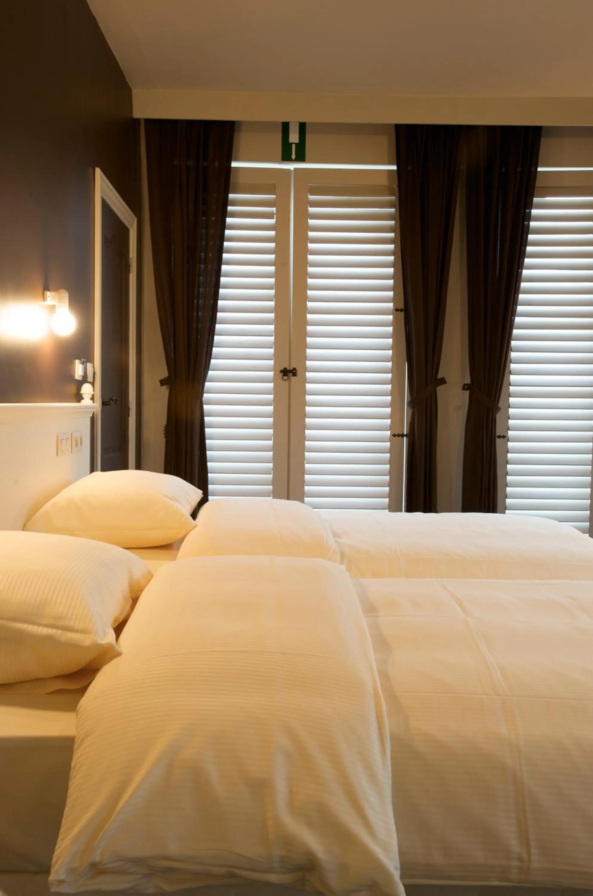 Bed in Thermae Grimbergen Hotel