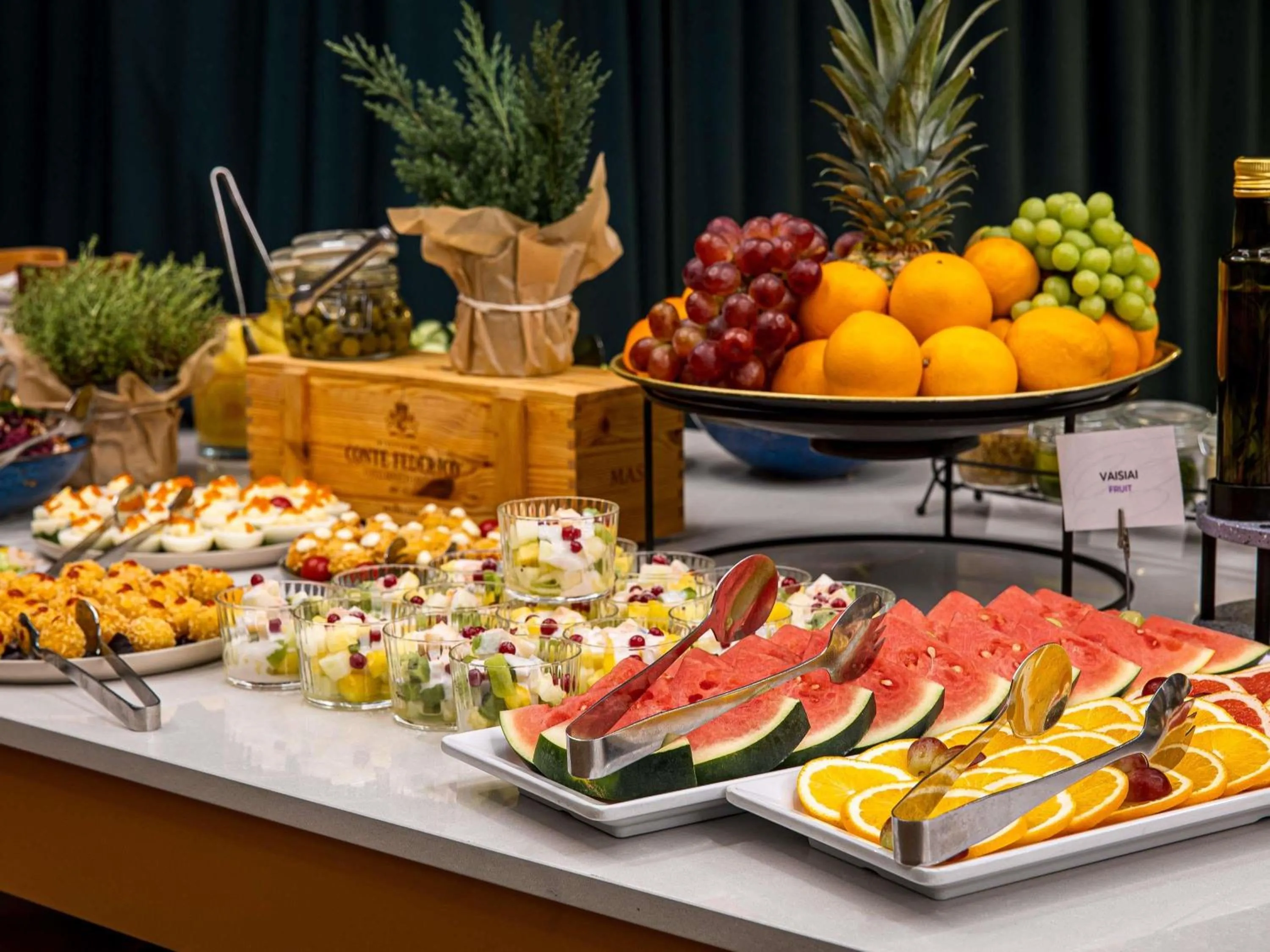 Breakfast in Mercure Palanga Vanagupe Resort & SPA