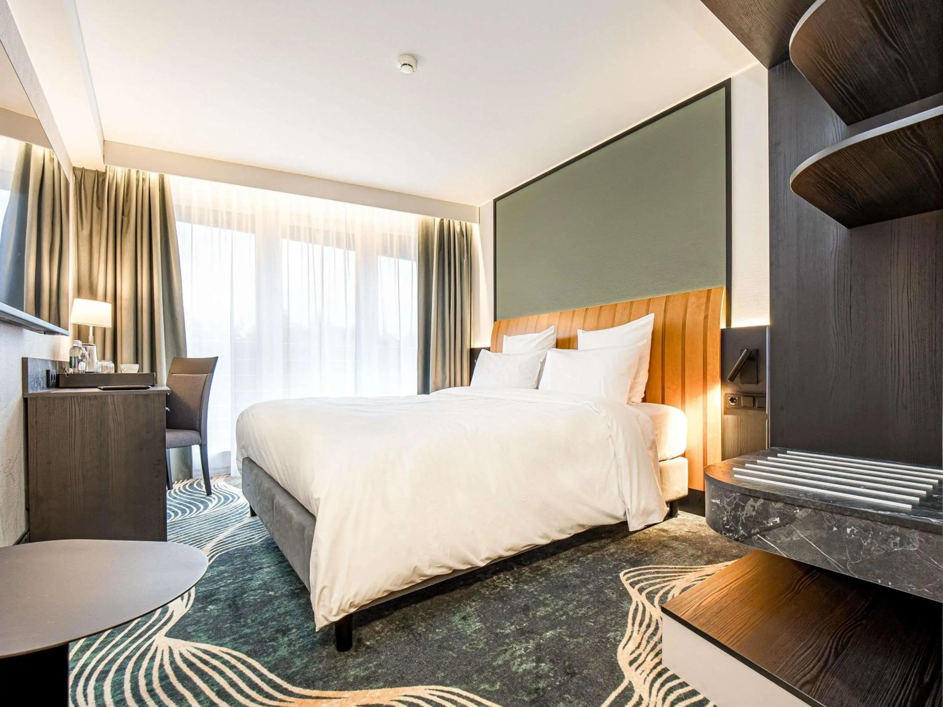 Bedroom, Bed in Mercure Palanga Vanagupe Resort & SPA