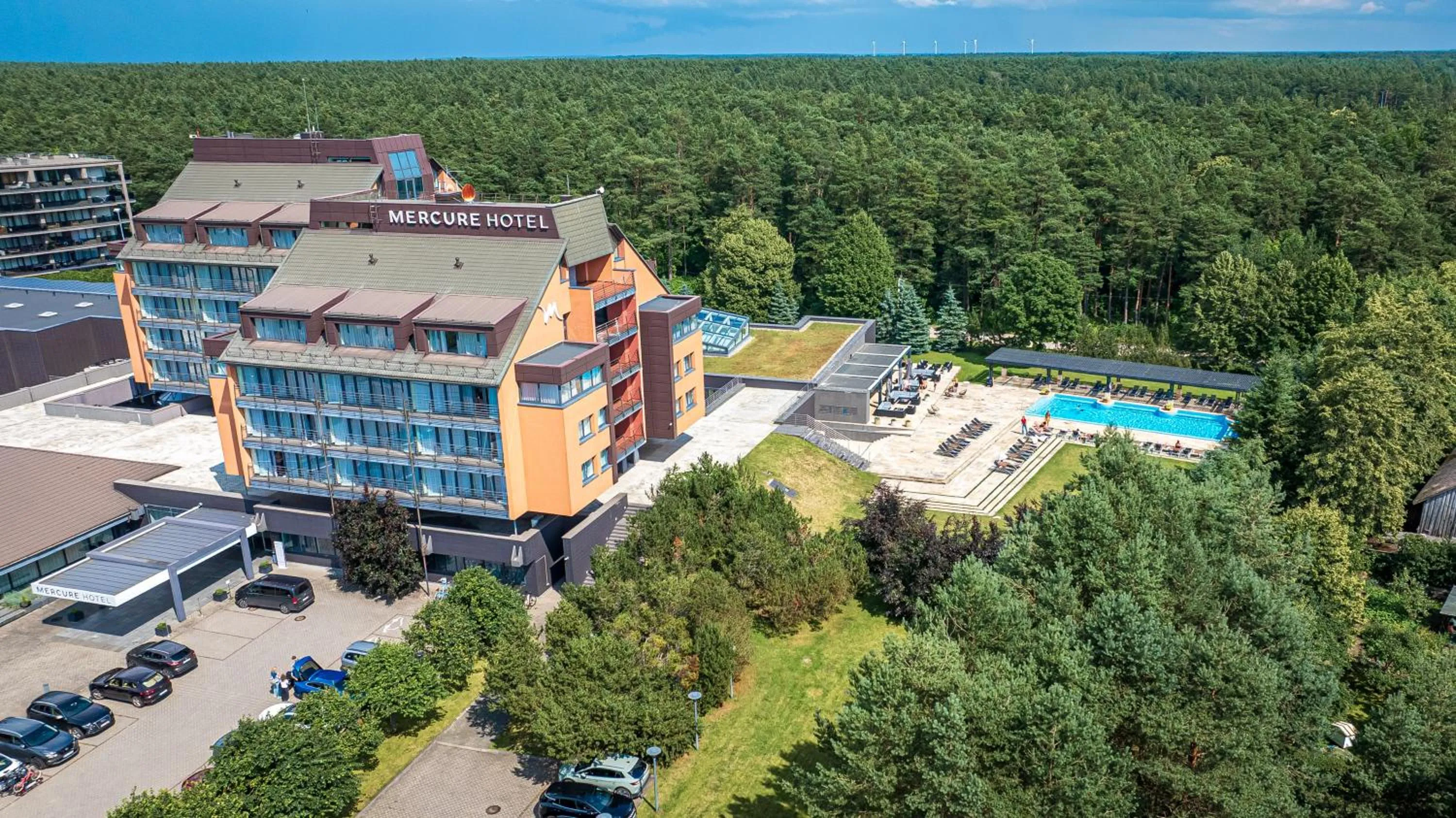 Property building in Mercure Palanga Vanagupe Resort & SPA