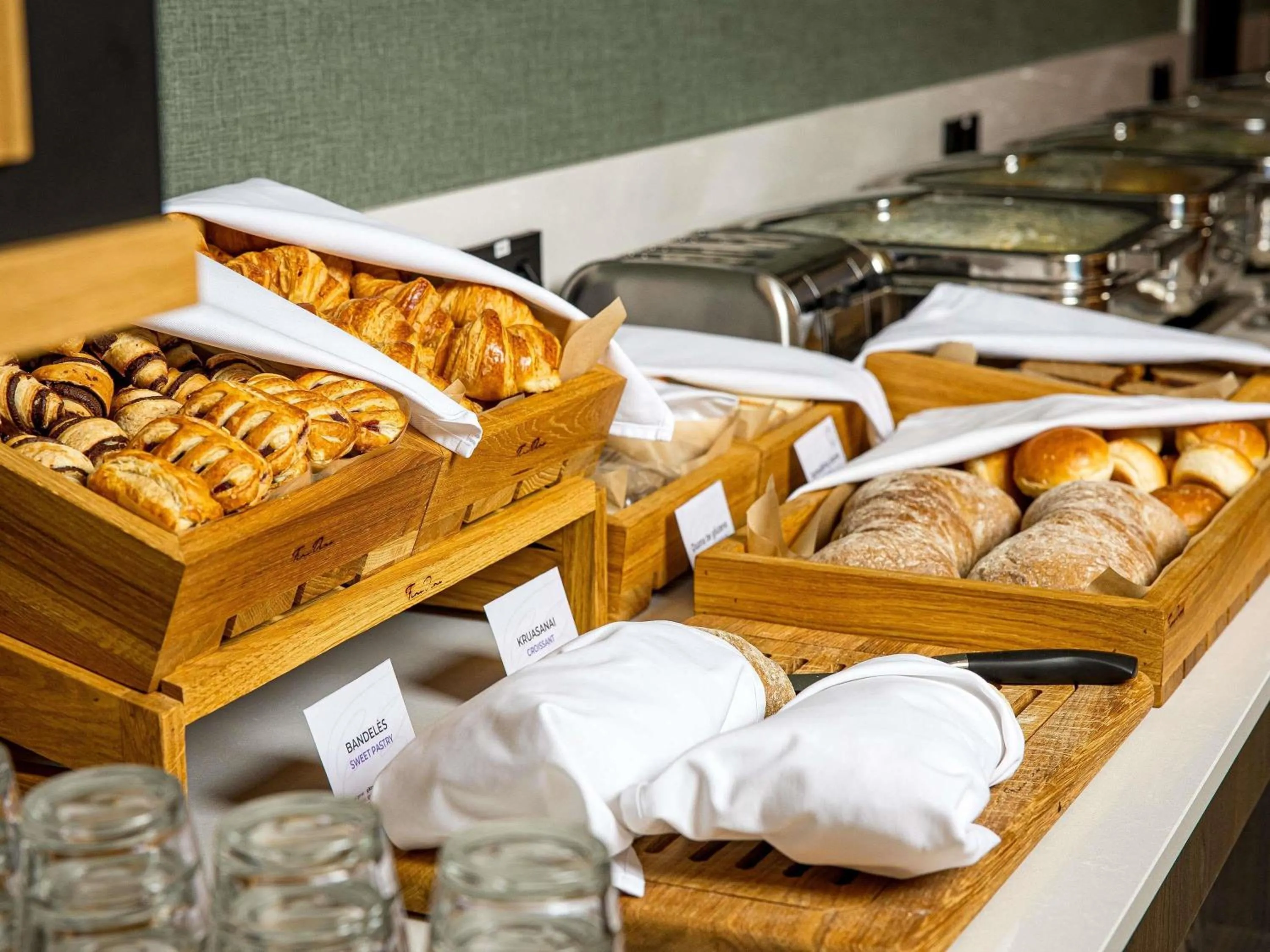 Breakfast in Mercure Palanga Vanagupe Resort & SPA