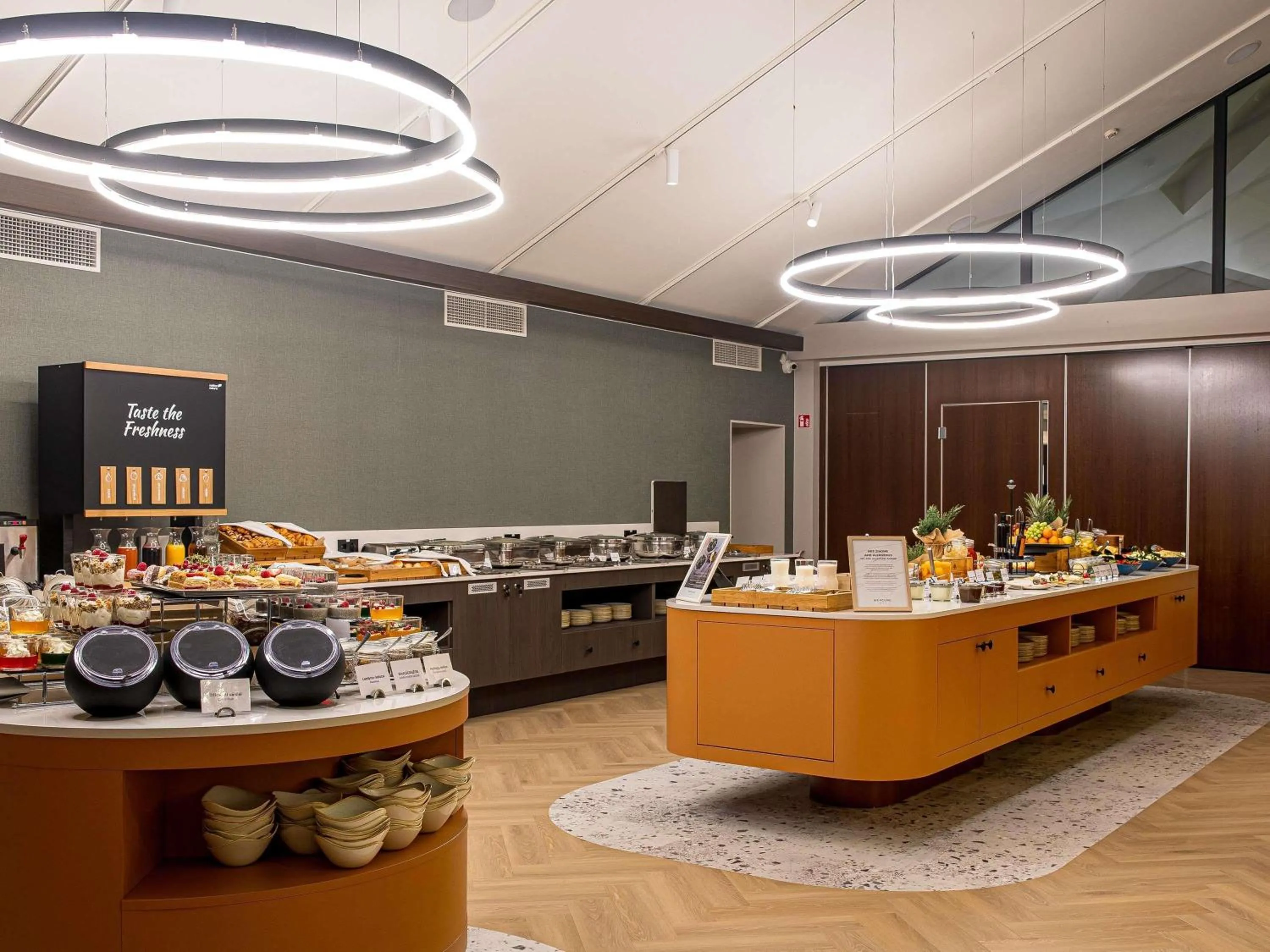 Breakfast in Mercure Palanga Vanagupe Resort & SPA