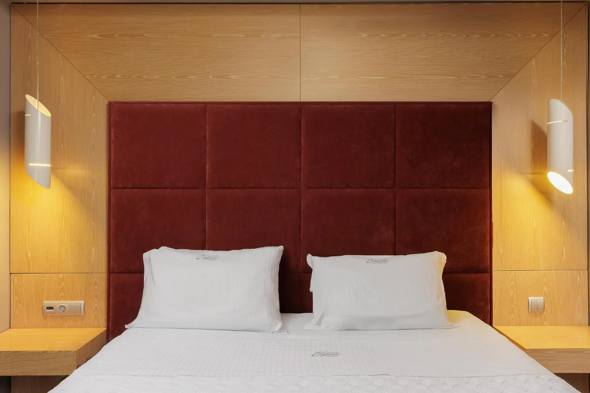 Bed in Elysion Hotel