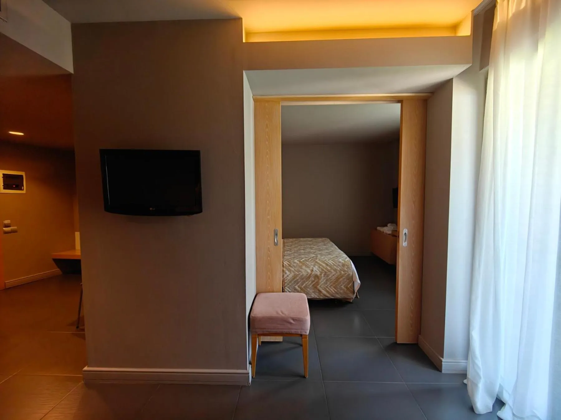 Bed in Elysion Hotel