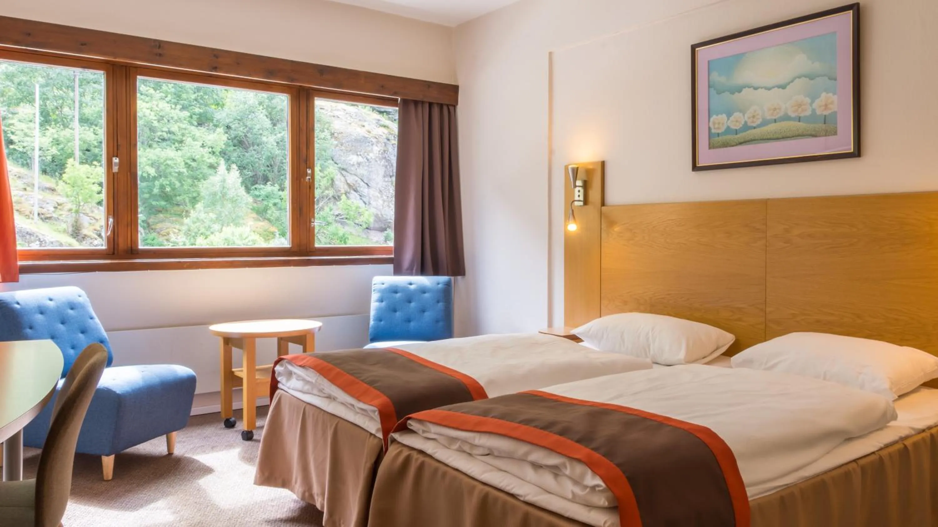 Bed in Lærdal Hotel