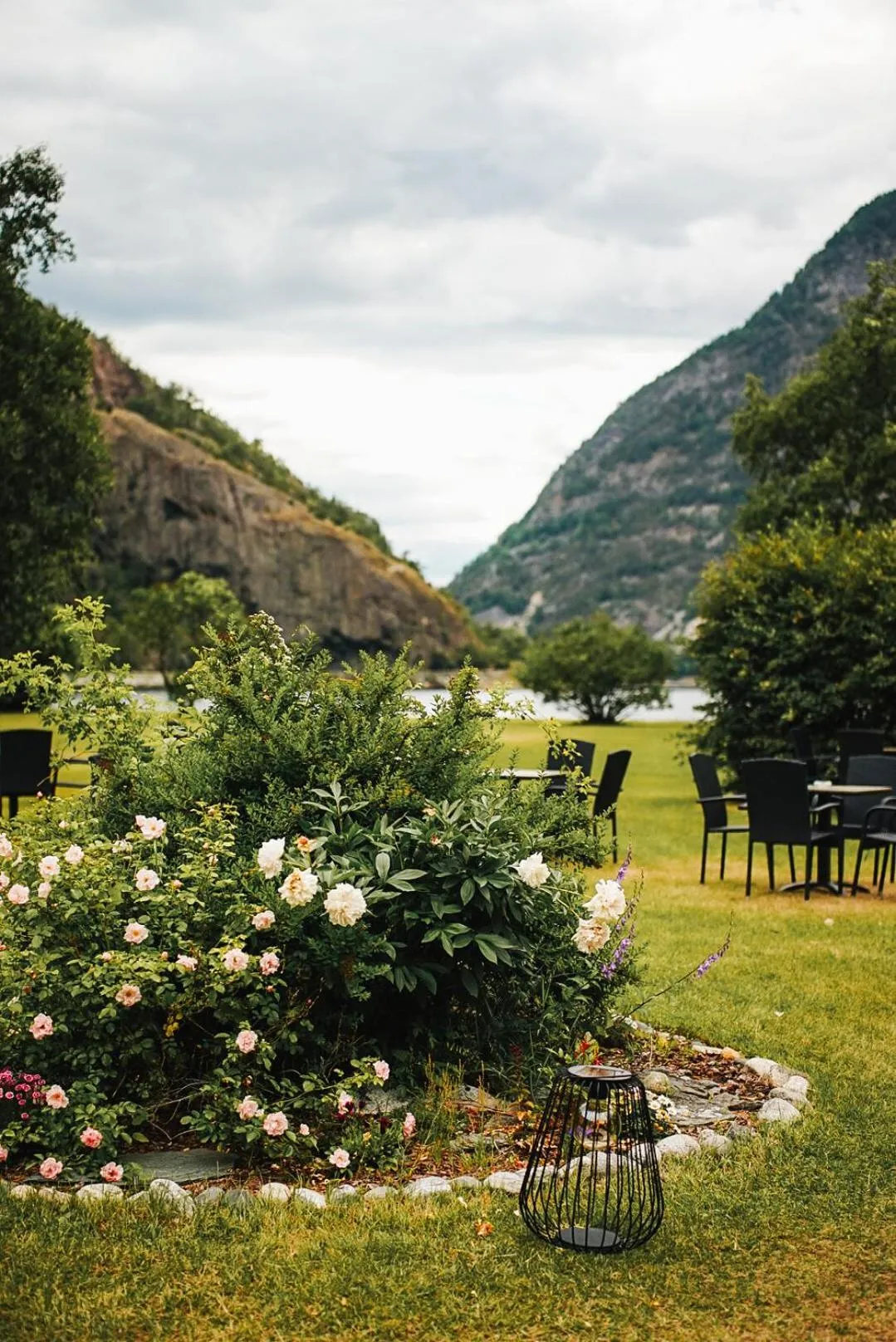 Garden in Lærdal Hotel