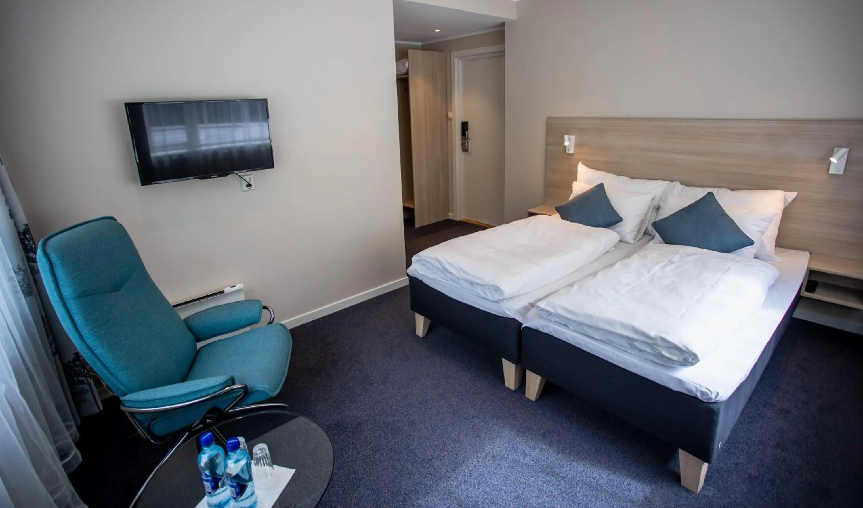 Bed in Lærdal Hotel