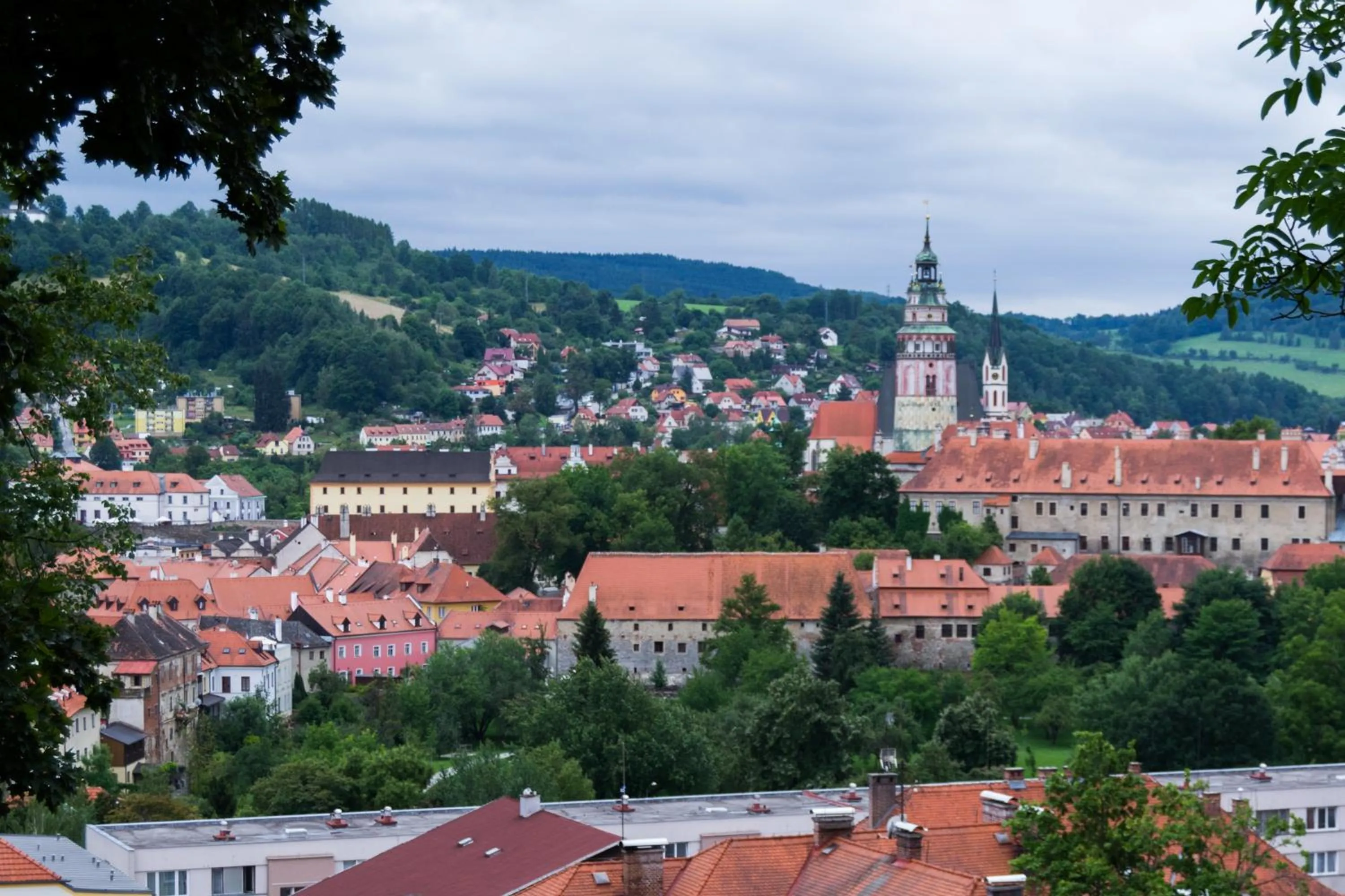 City view in B&B Krumlov