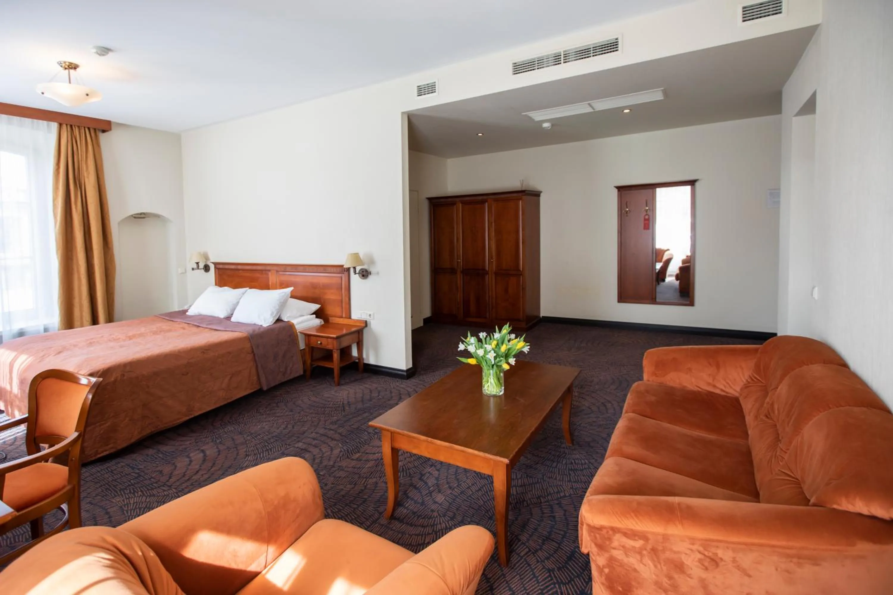 Bed in Daugirdas Old City Hotel