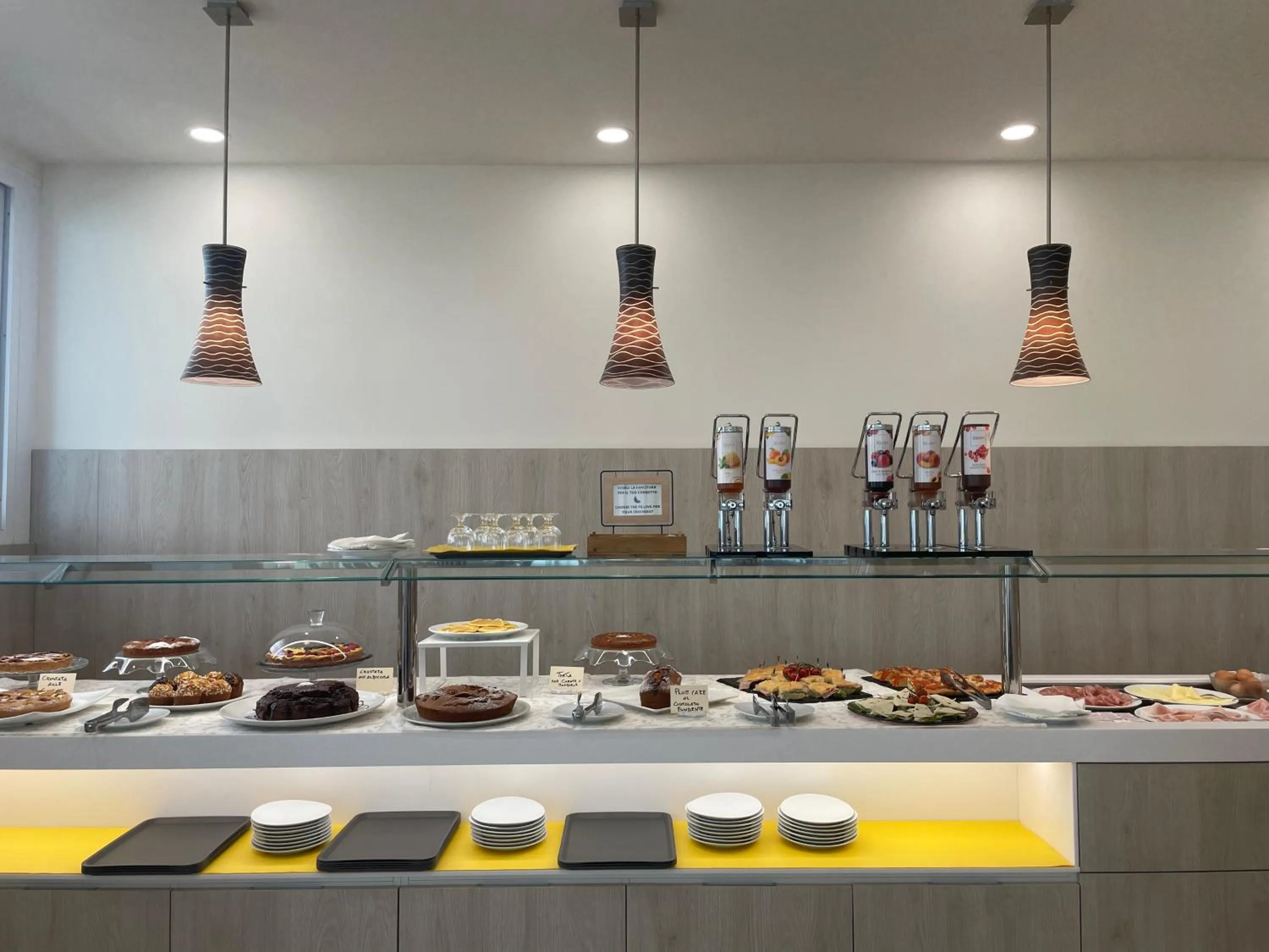 Buffet breakfast in Hotel Harmony