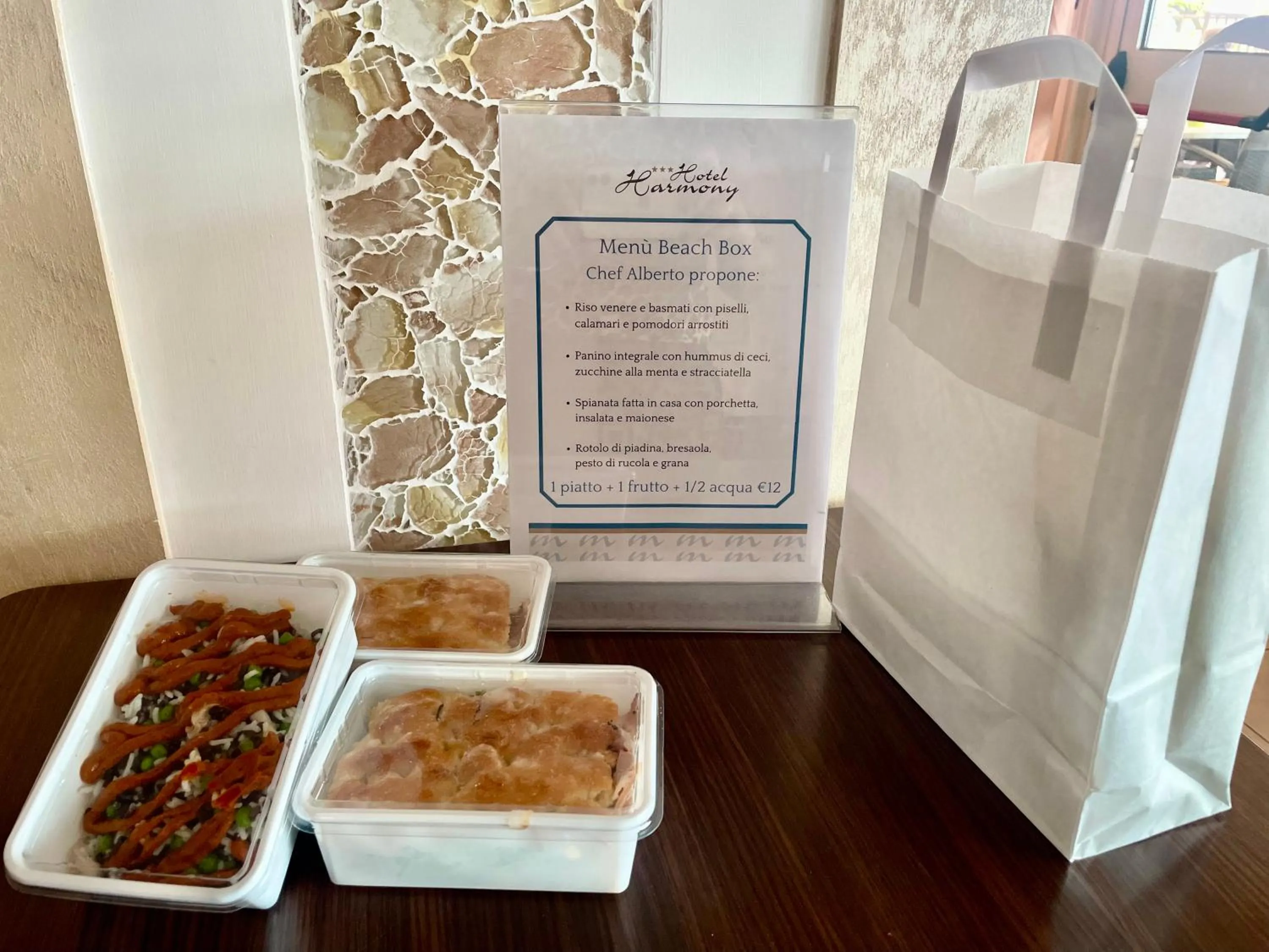 Lunch in Hotel Harmony