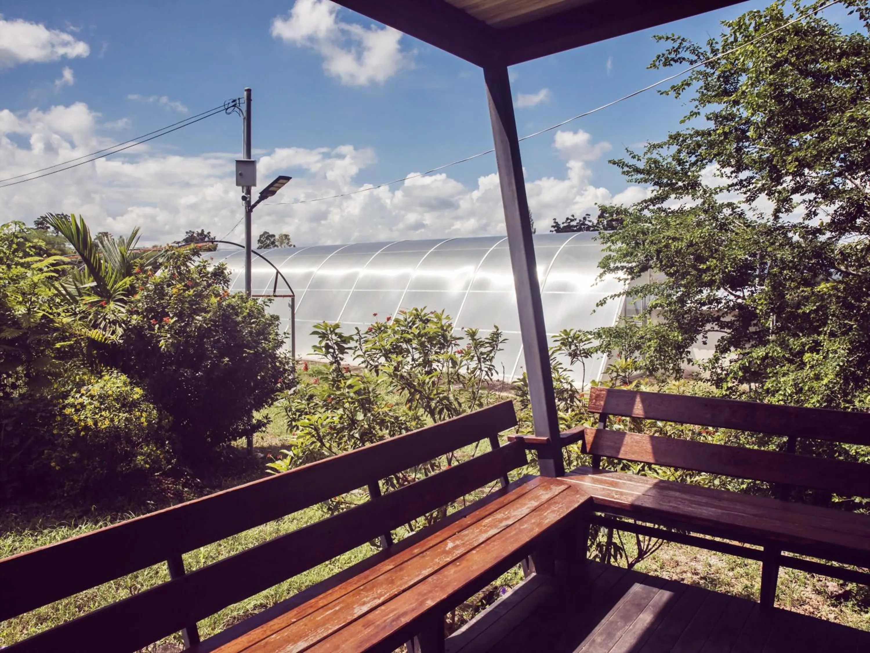 Balcony/Terrace in Tantai Eco Farm Stay At Khao Yai