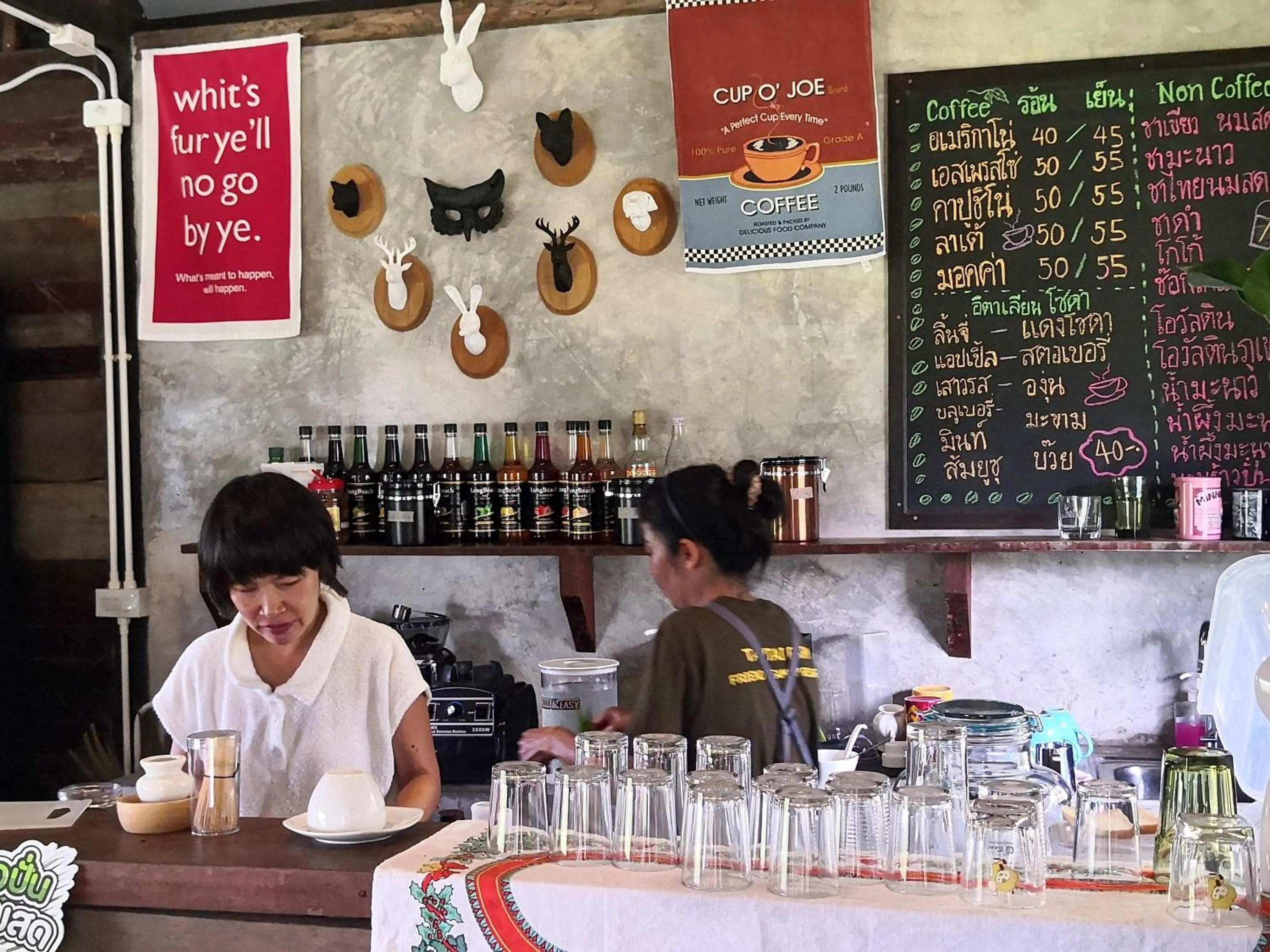 Lounge or bar in Tantai Eco Farm Stay At Khao Yai