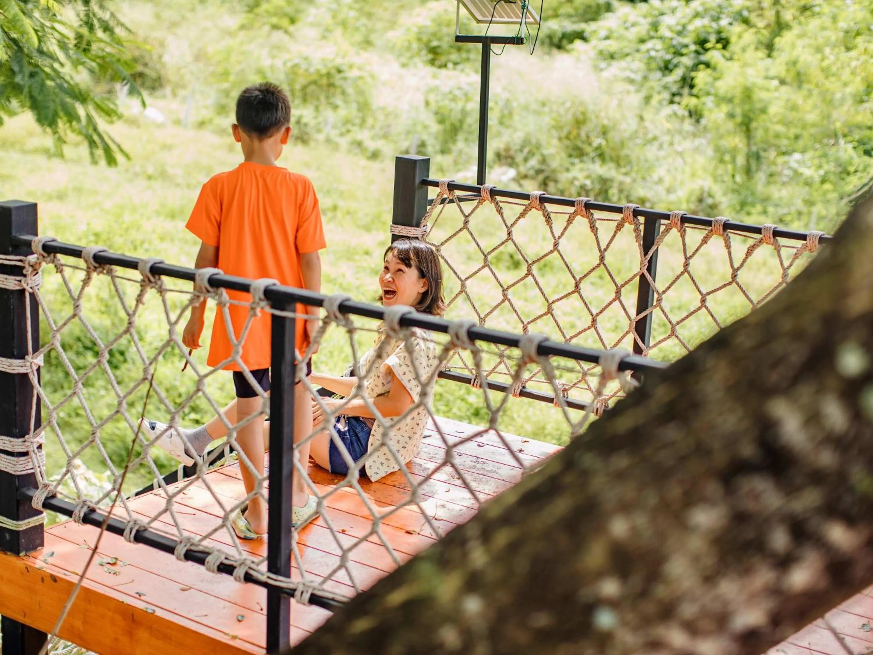 Children play ground in Tantai Eco Farm Stay At Khao Yai