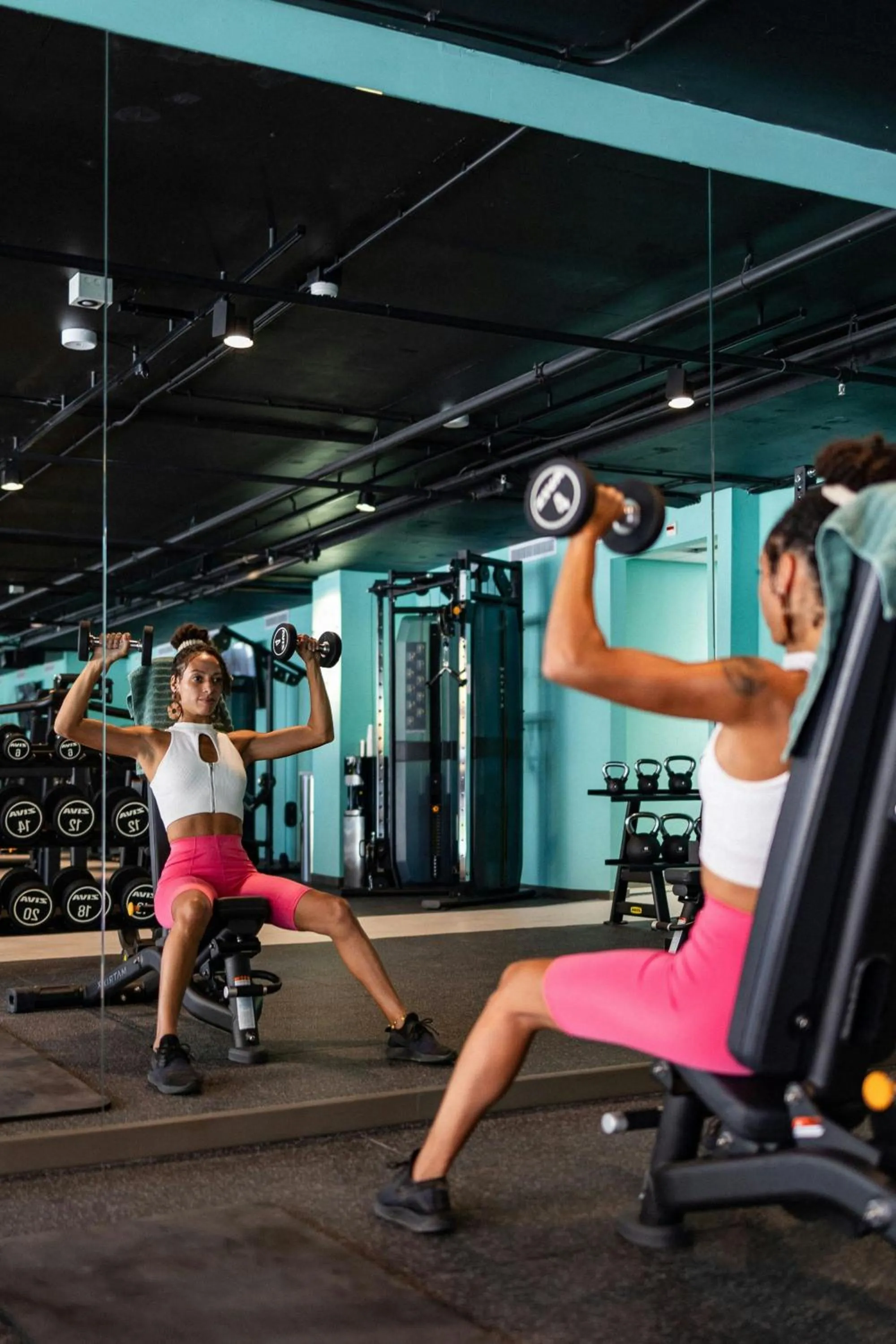 Fitness centre/facilities in Renaissance Wind Creek Curacao Resort